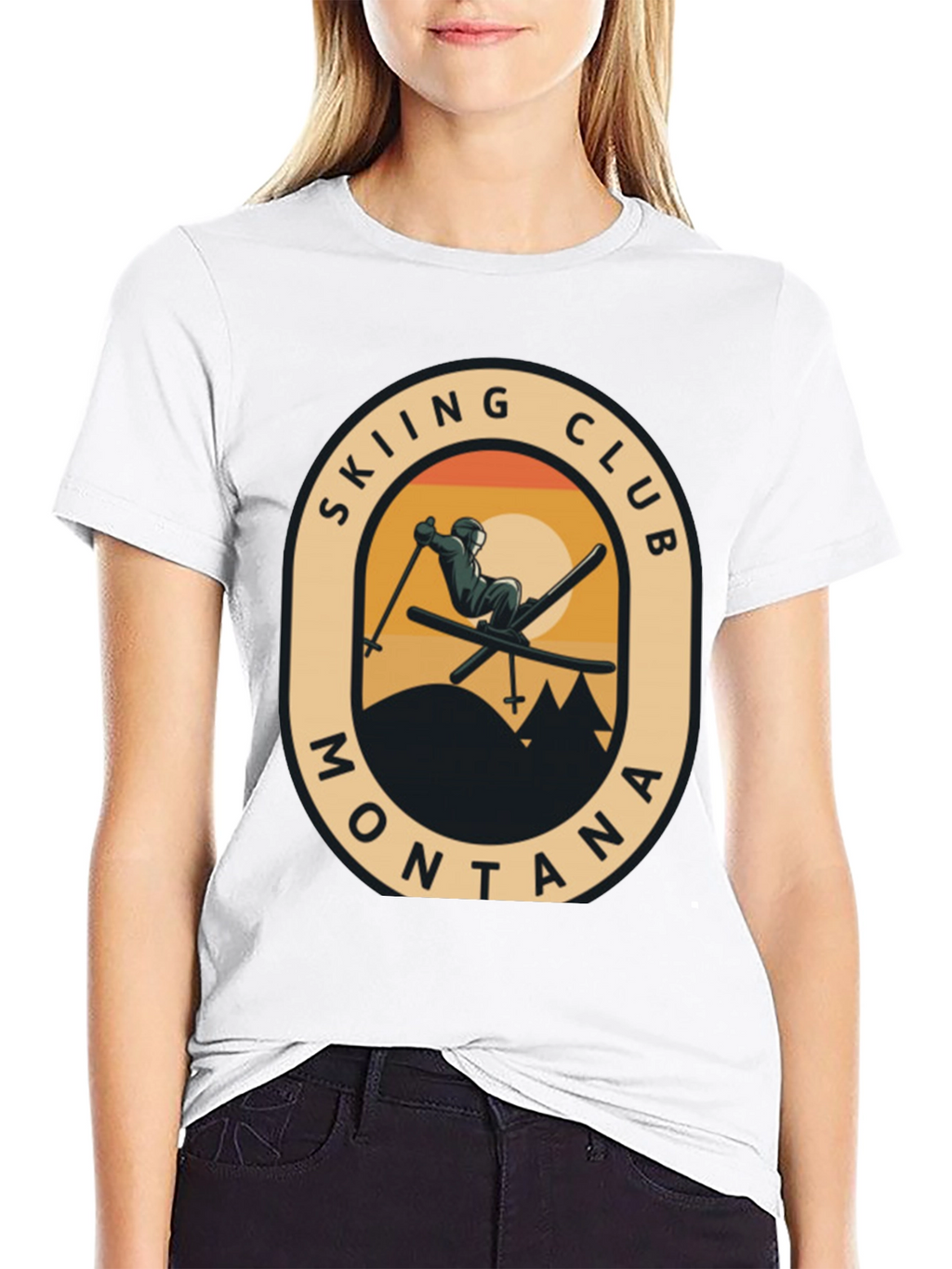 Skiing Club Montana T-Shirt
