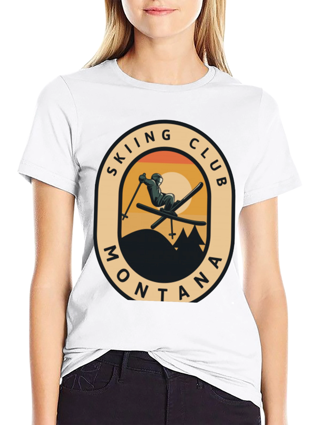 Skiing Club Montana T-Shirt