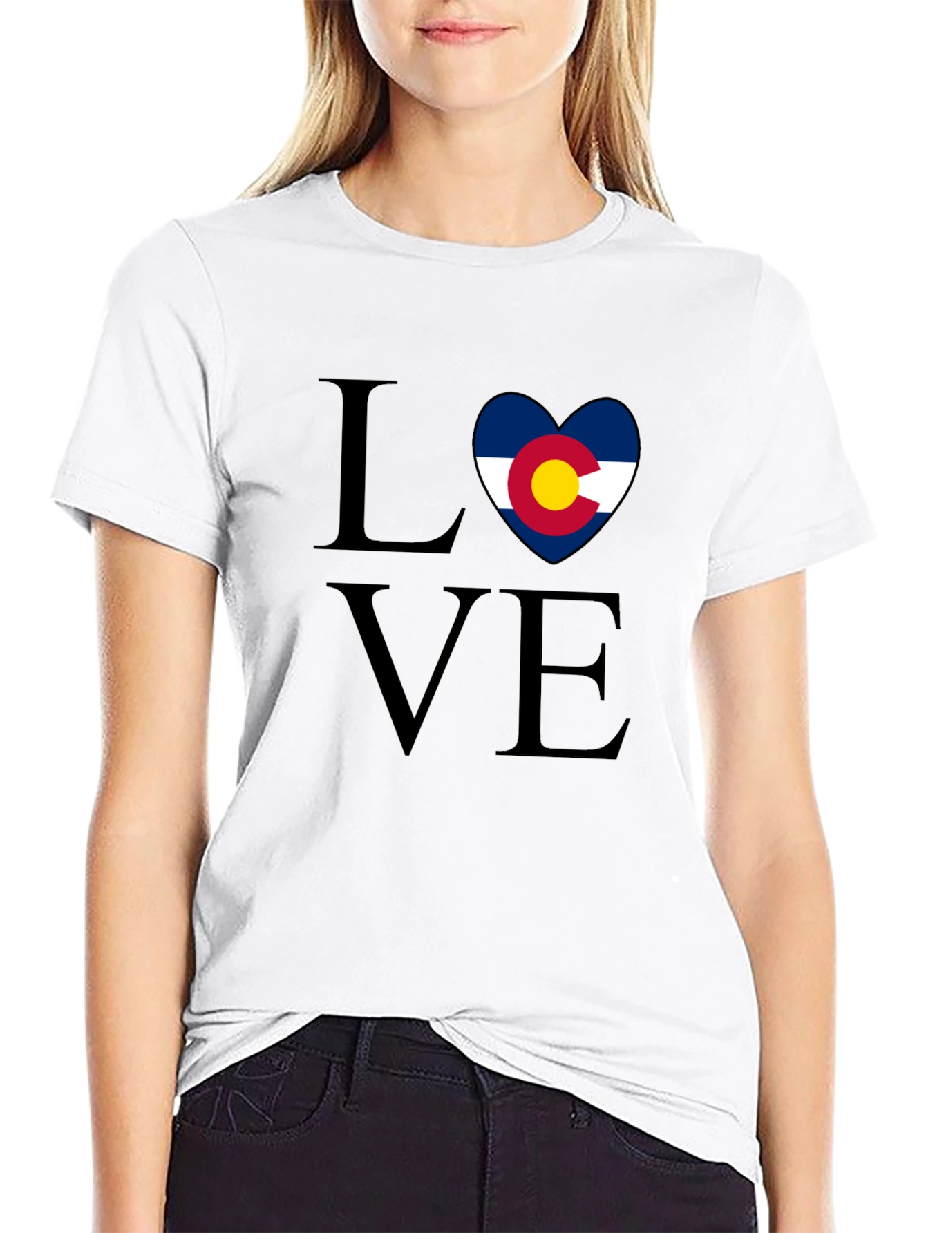 Colorado Love Graphic Tee - State Pride T-Shirt