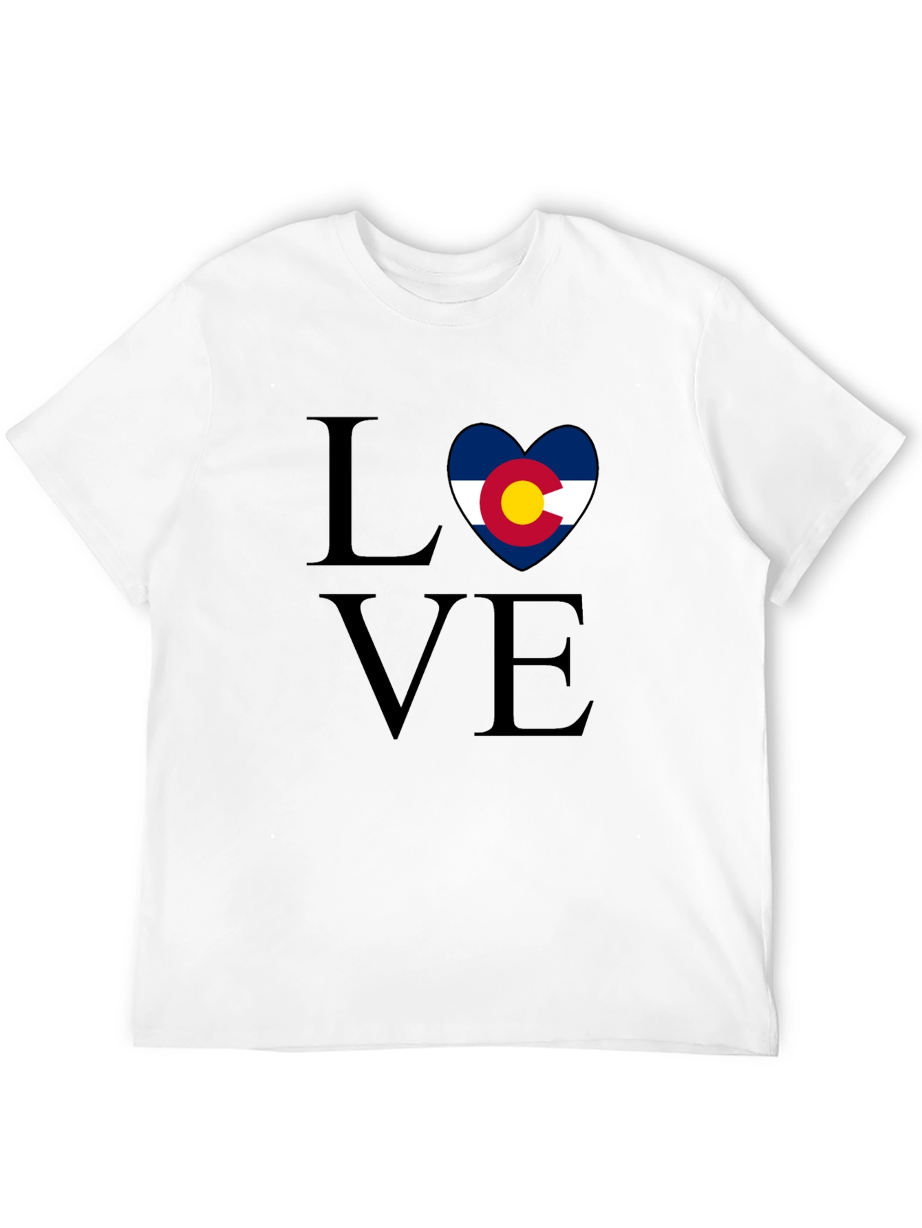 Colorado Love Graphic Tee - State Pride T-Shirt