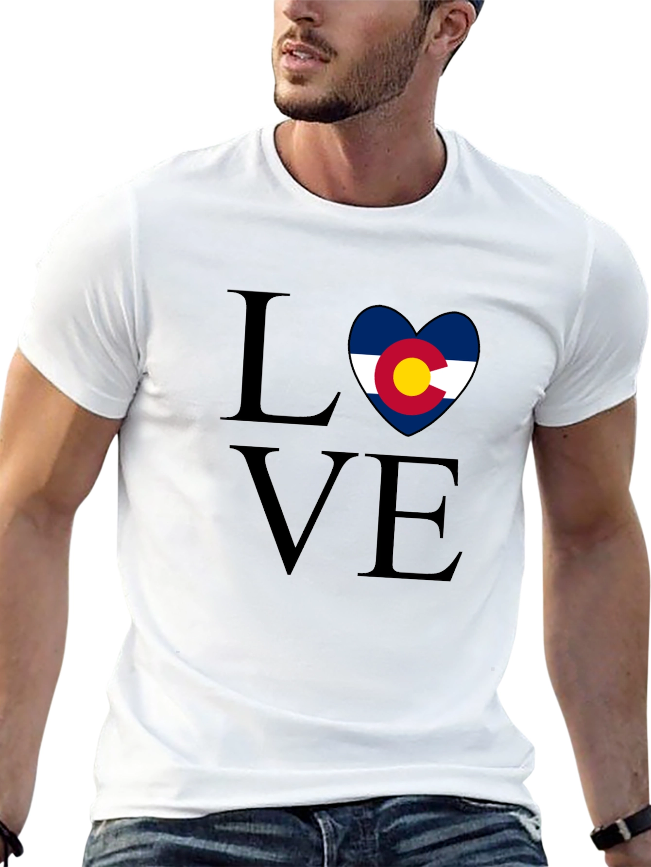 Colorado Love Graphic Tee - State Pride T-Shirt