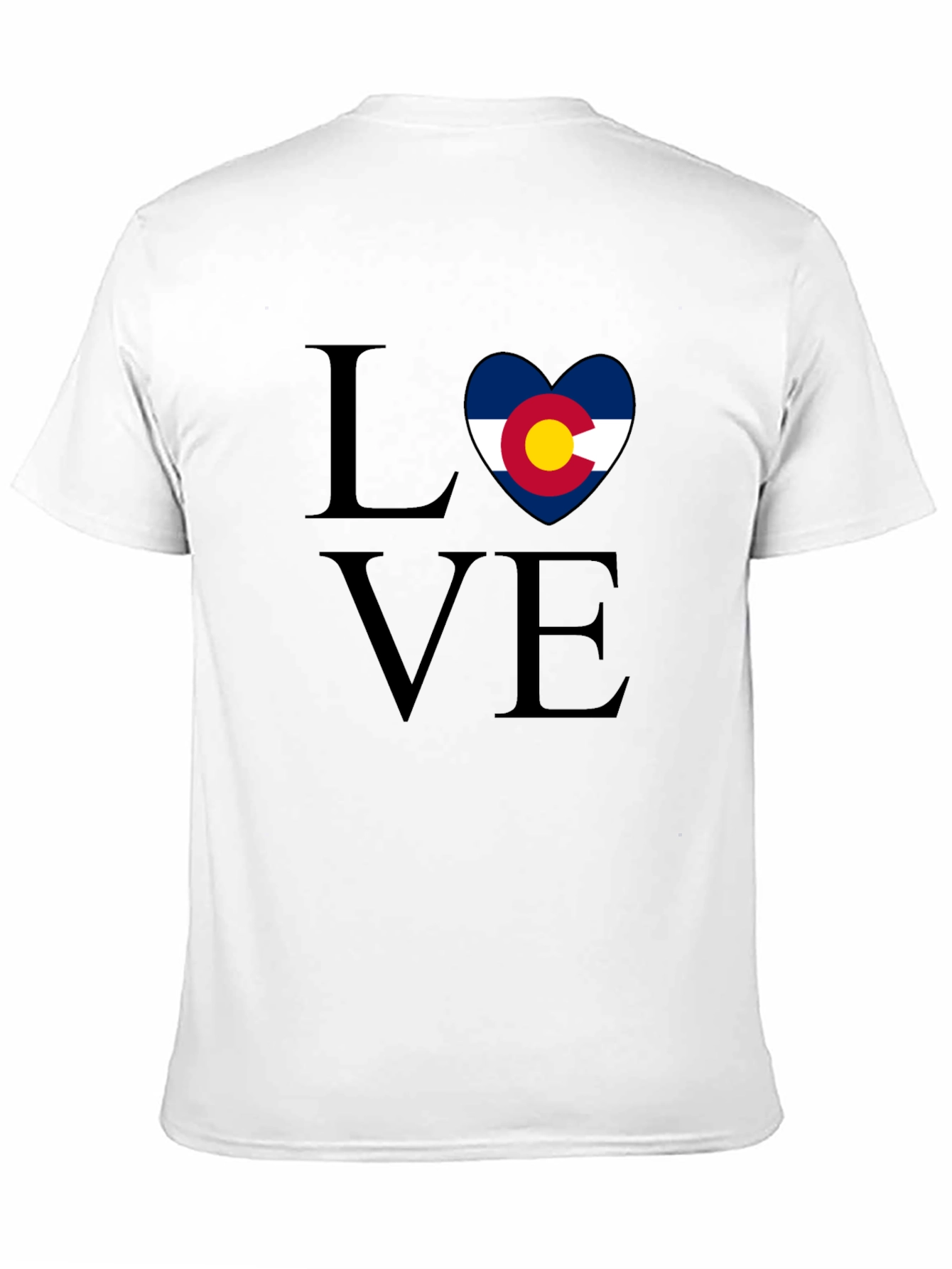Colorado Love Graphic Tee - State Pride T-Shirt