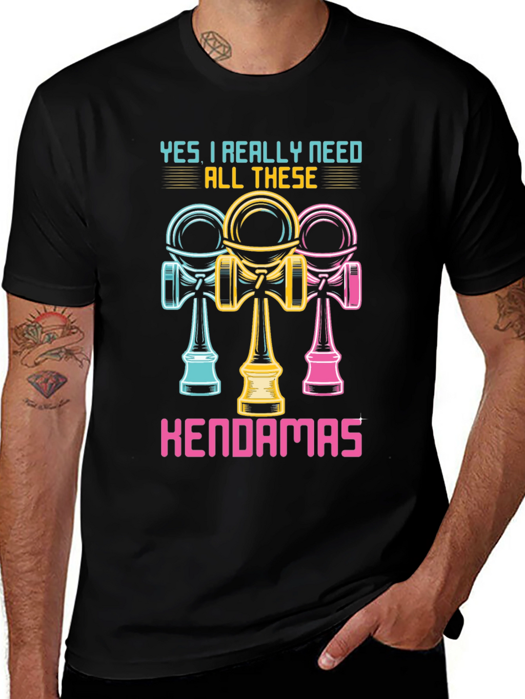 Kendama Lover T-Shirt - Need All These Kendamas