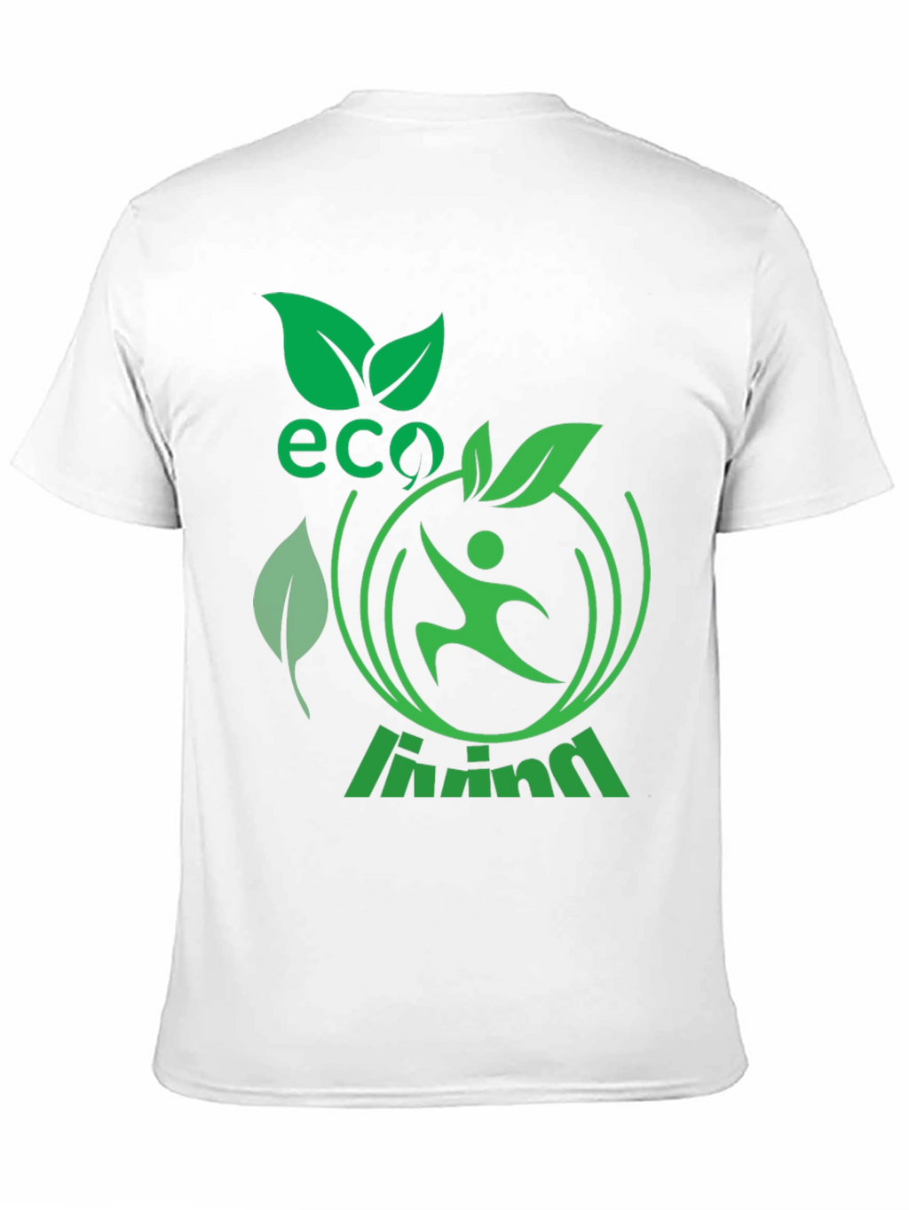 Eco Living Graphic T-Shirt - Green Design