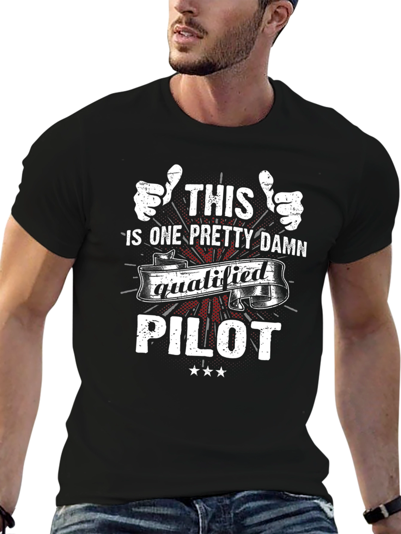 This Is One Pretty Damn Qualified Pilot T-Shirt