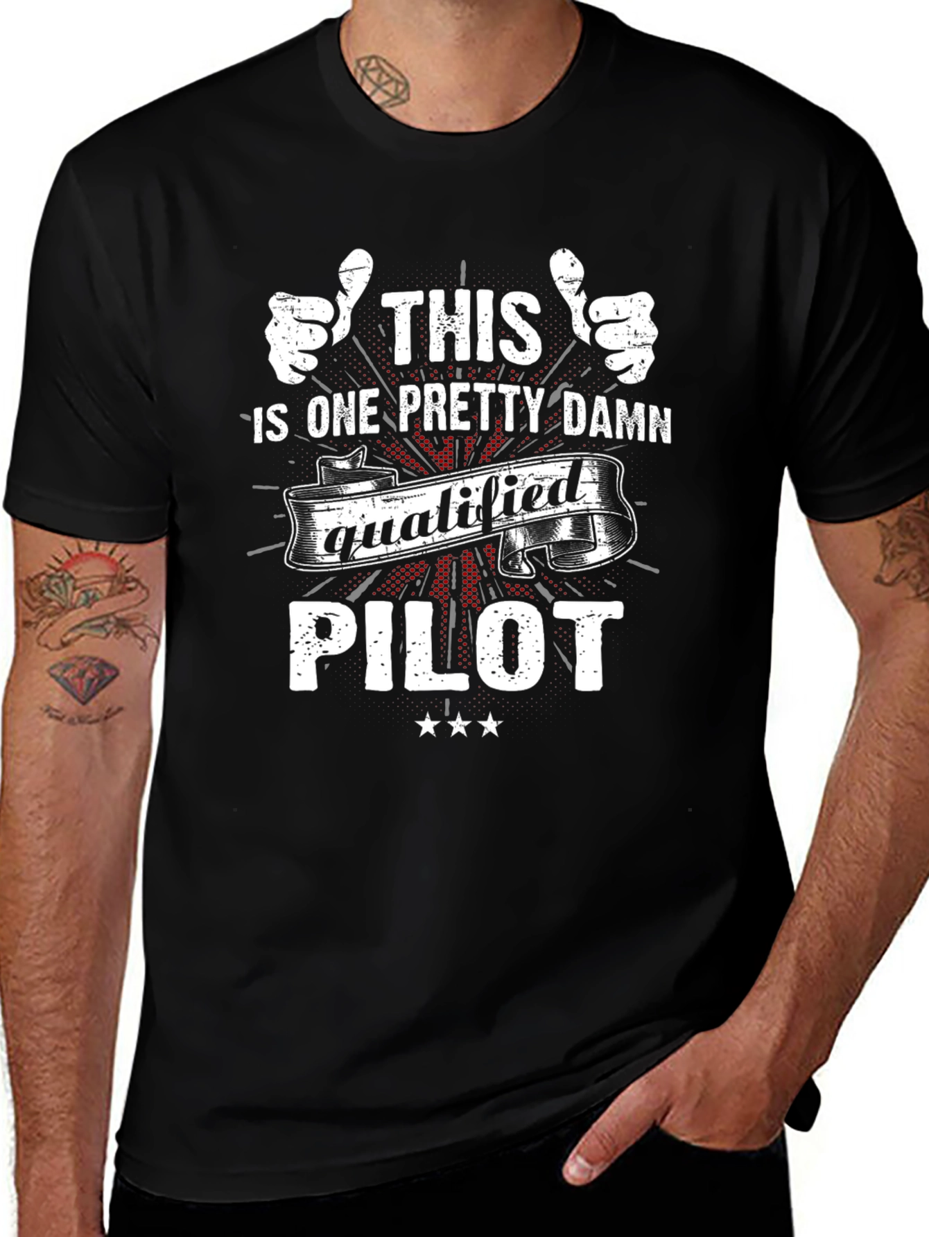 This Is One Pretty Damn Qualified Pilot T-Shirt
