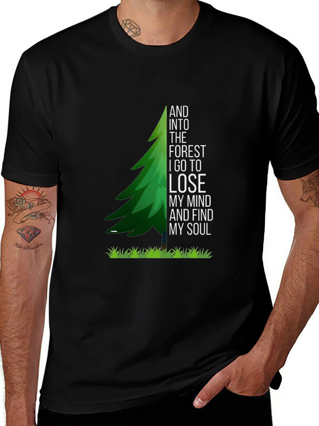 Forest Escape Graphic Tee - Find Your Soul