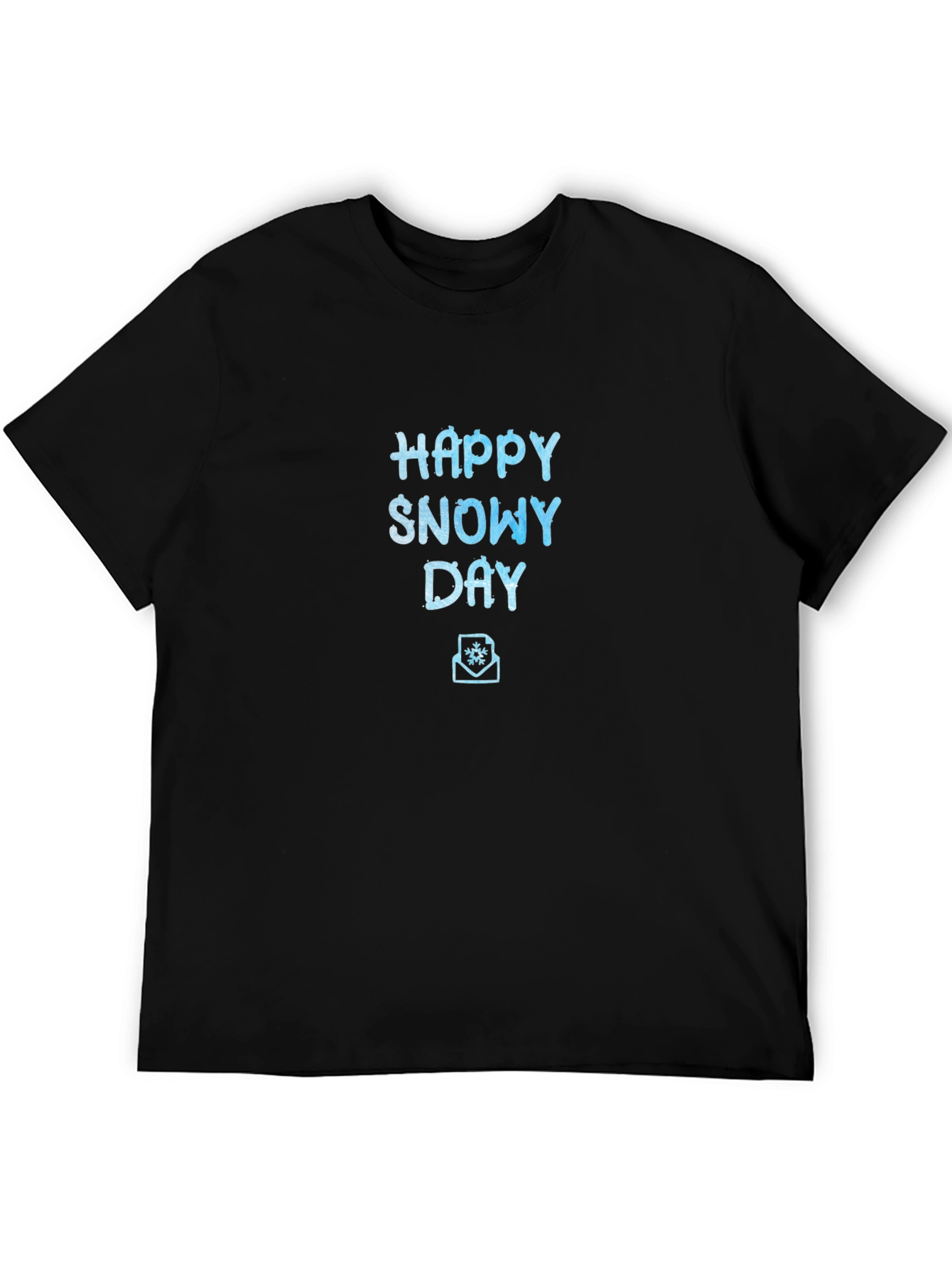 Happy Snowy Day Graphic T-Shirt