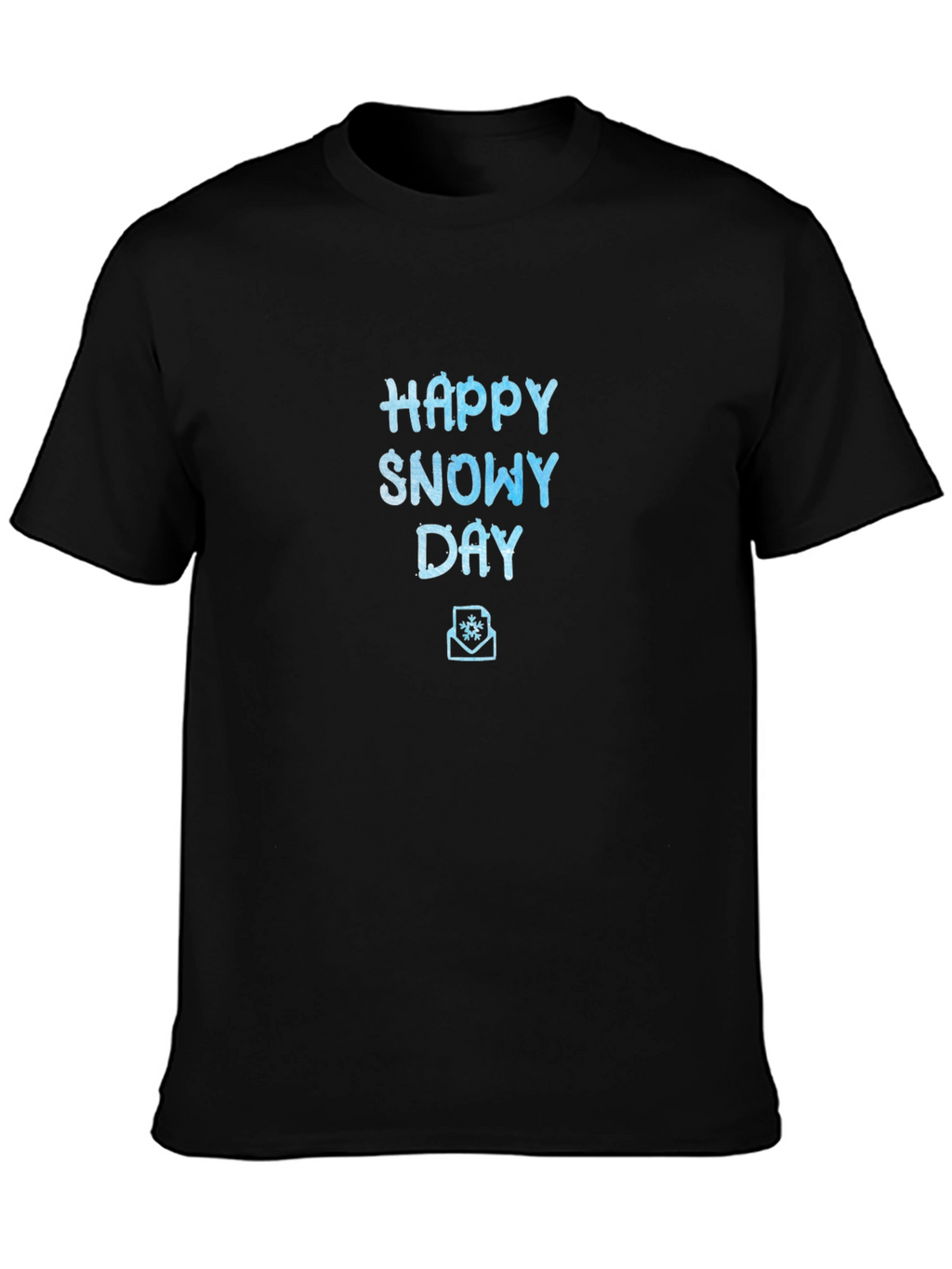 Happy Snowy Day Graphic T-Shirt