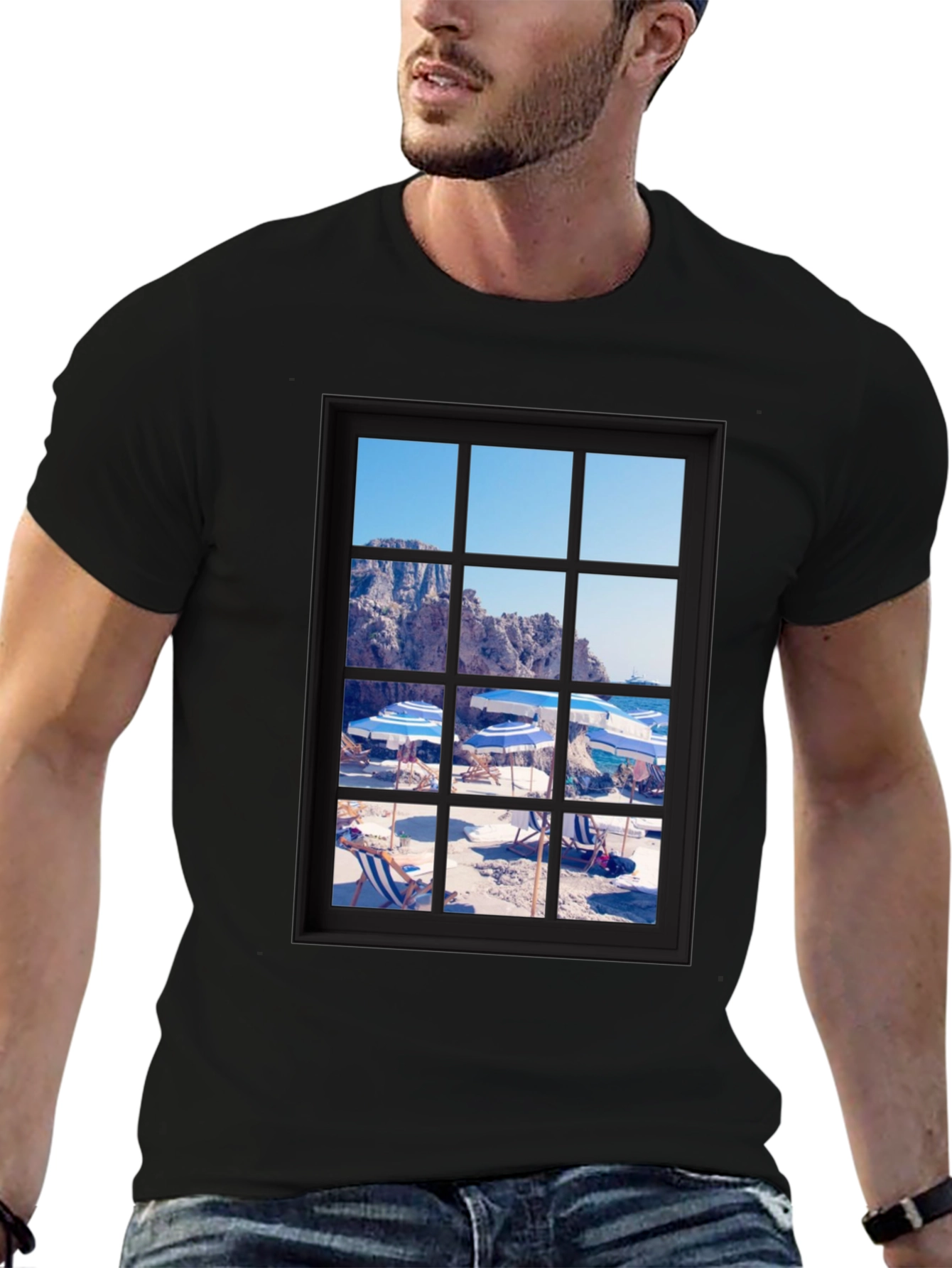 Beach View Window Tee
