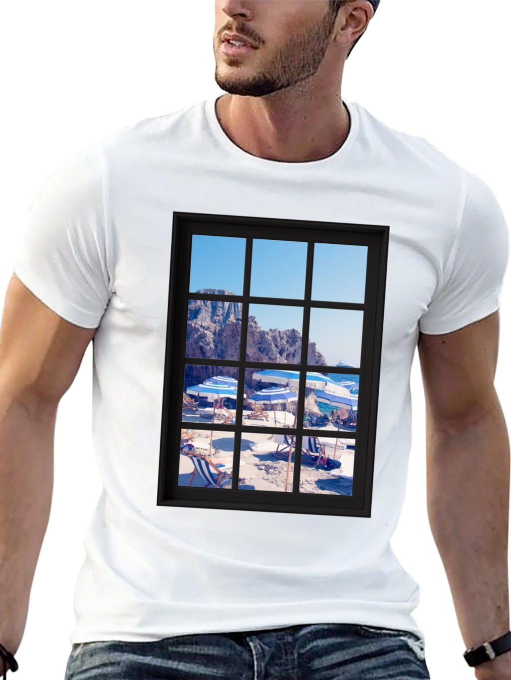 Beach View Window Tee