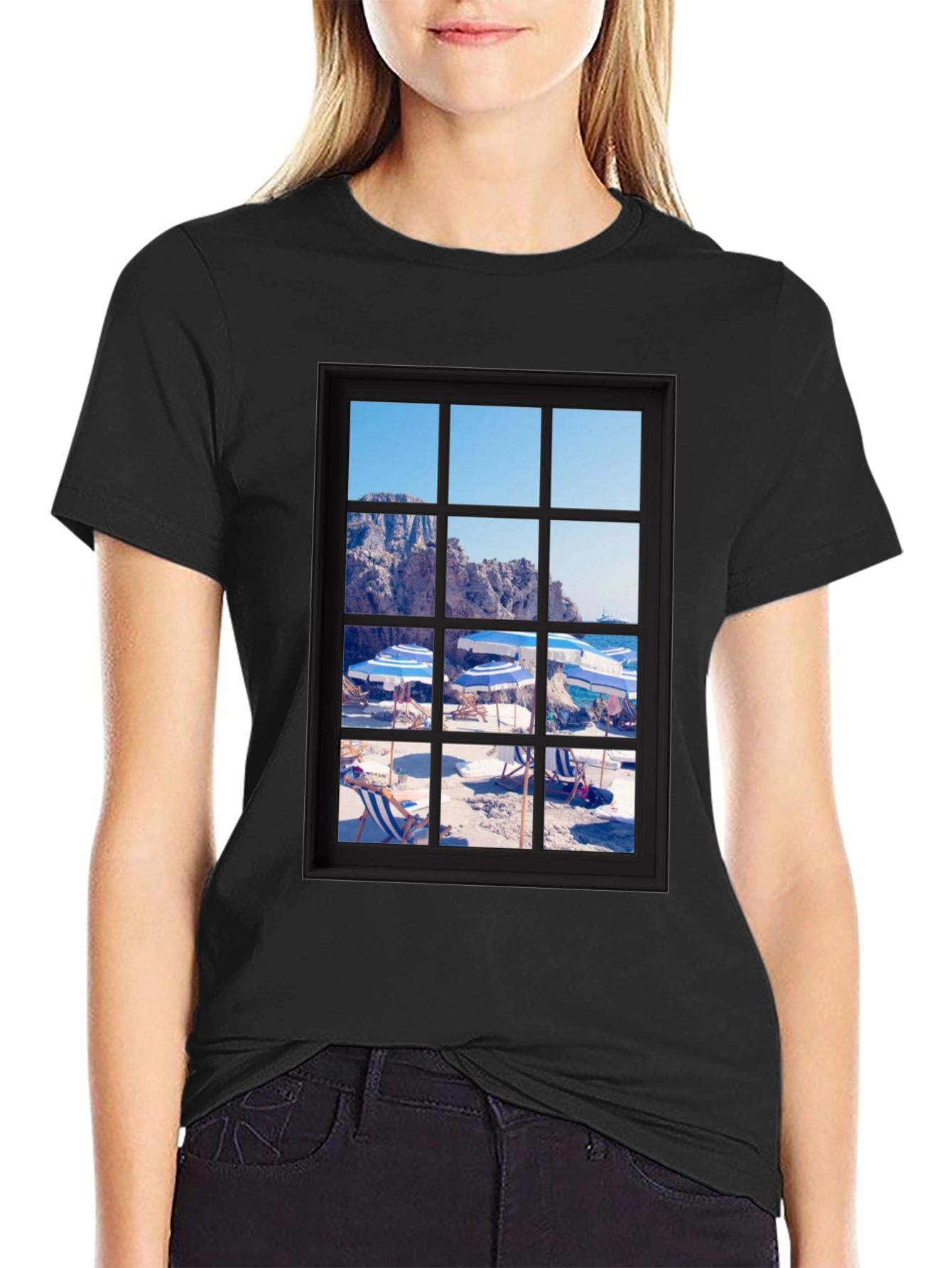 Beach View Window Tee