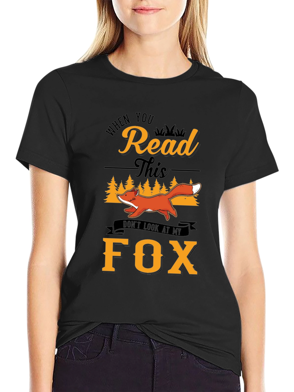Funny Fox Graphic T-Shirt