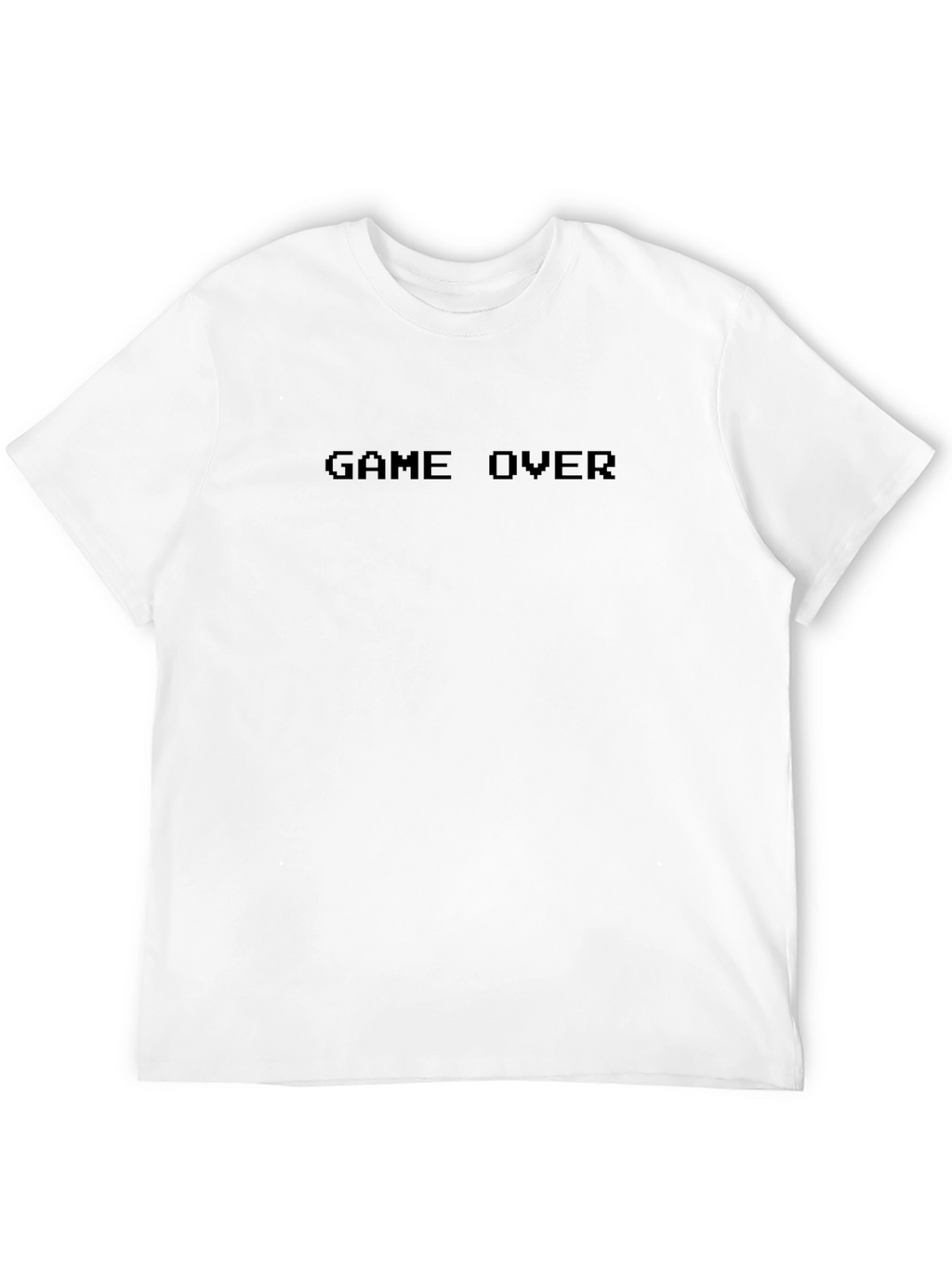 Game Over Black T-Shirt - Gamer Style