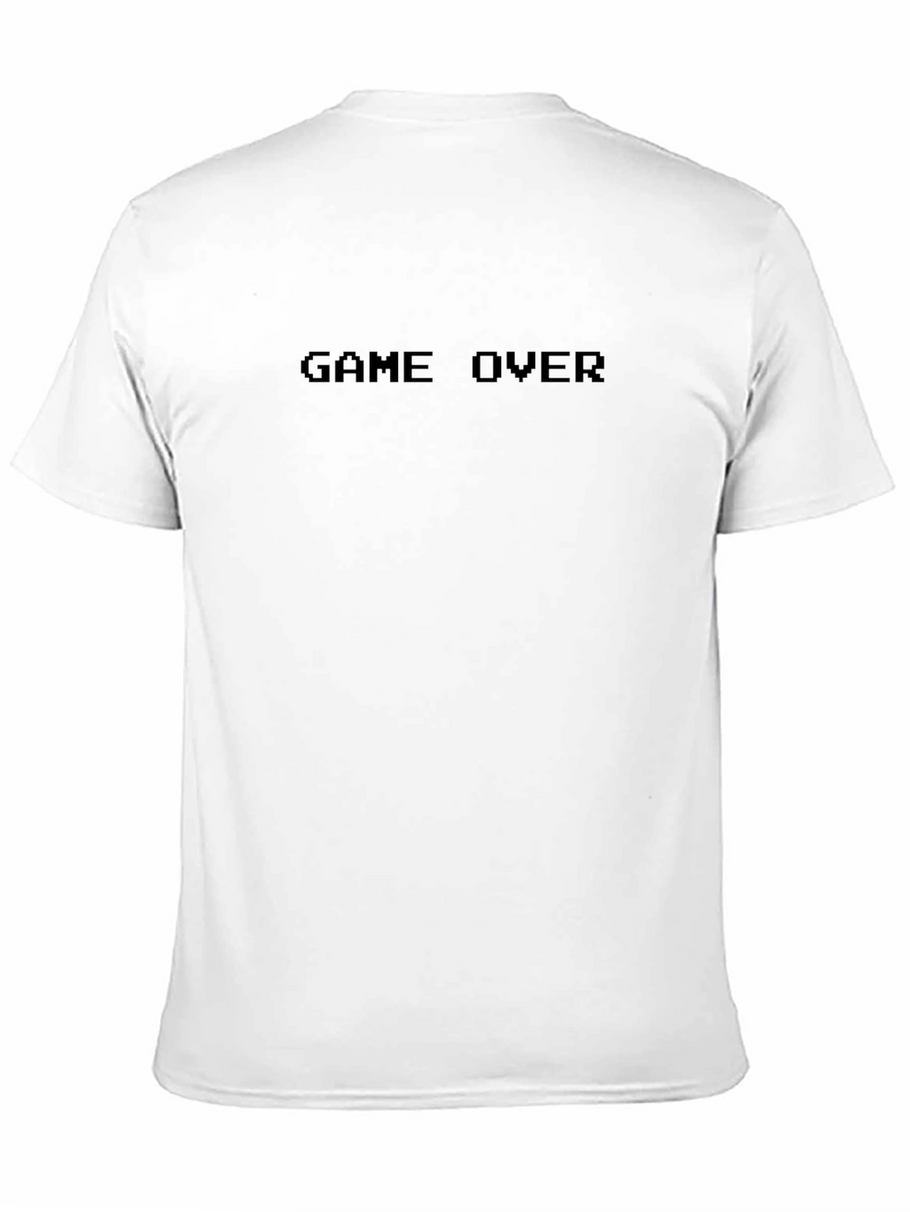 Game Over Black T-Shirt - Gamer Style