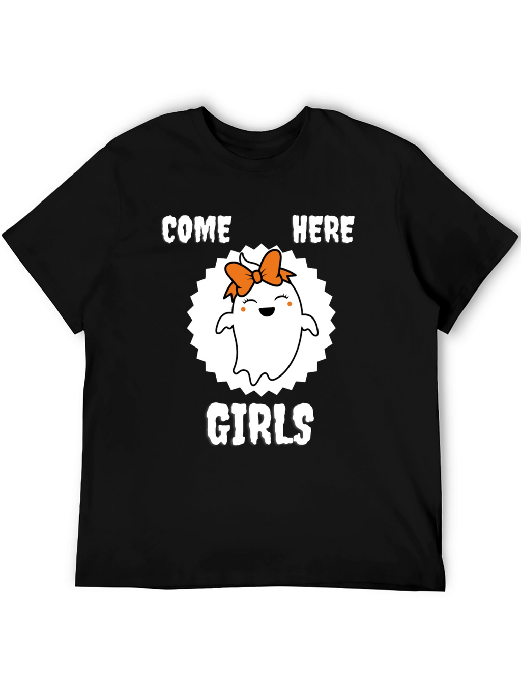 Cute Ghost Girl Halloween T-Shirt