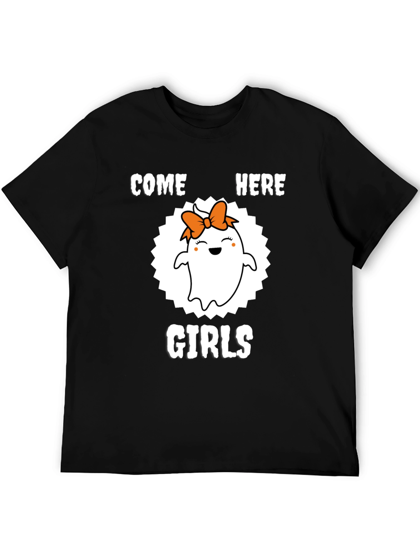 Cute Ghost Girl Halloween T-Shirt