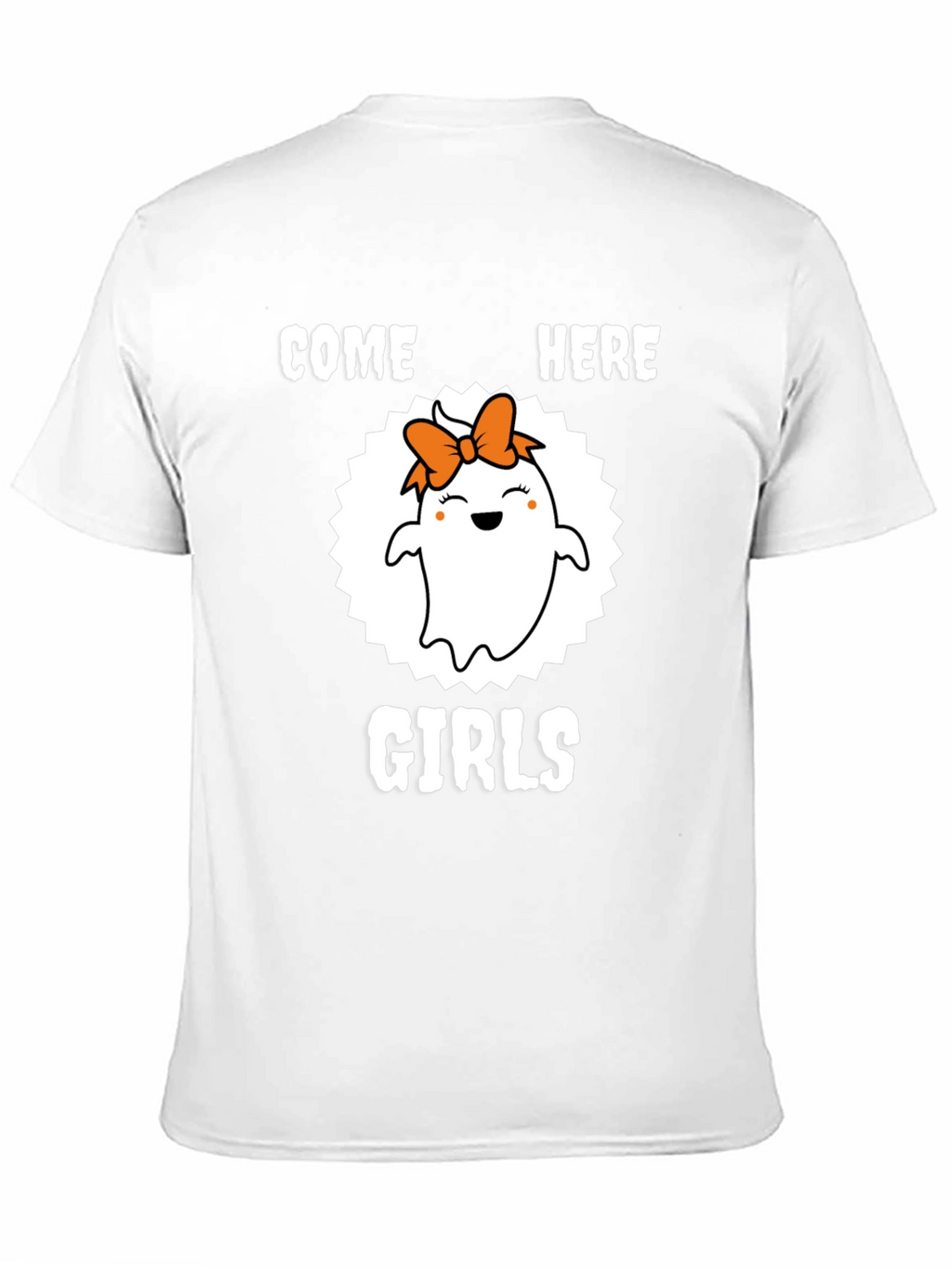 Cute Ghost Girl Halloween T-Shirt