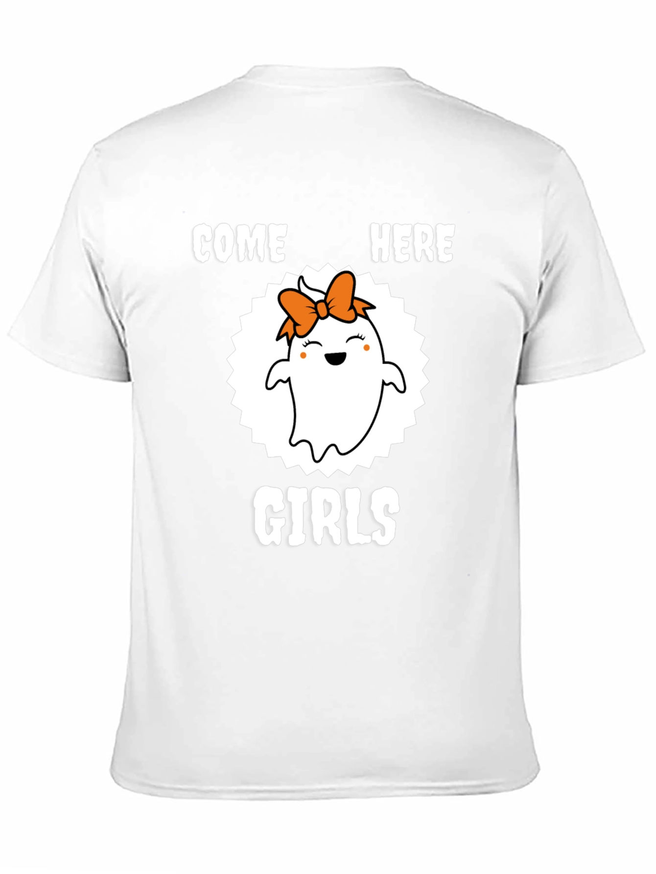 Cute Ghost Girl Halloween T-Shirt