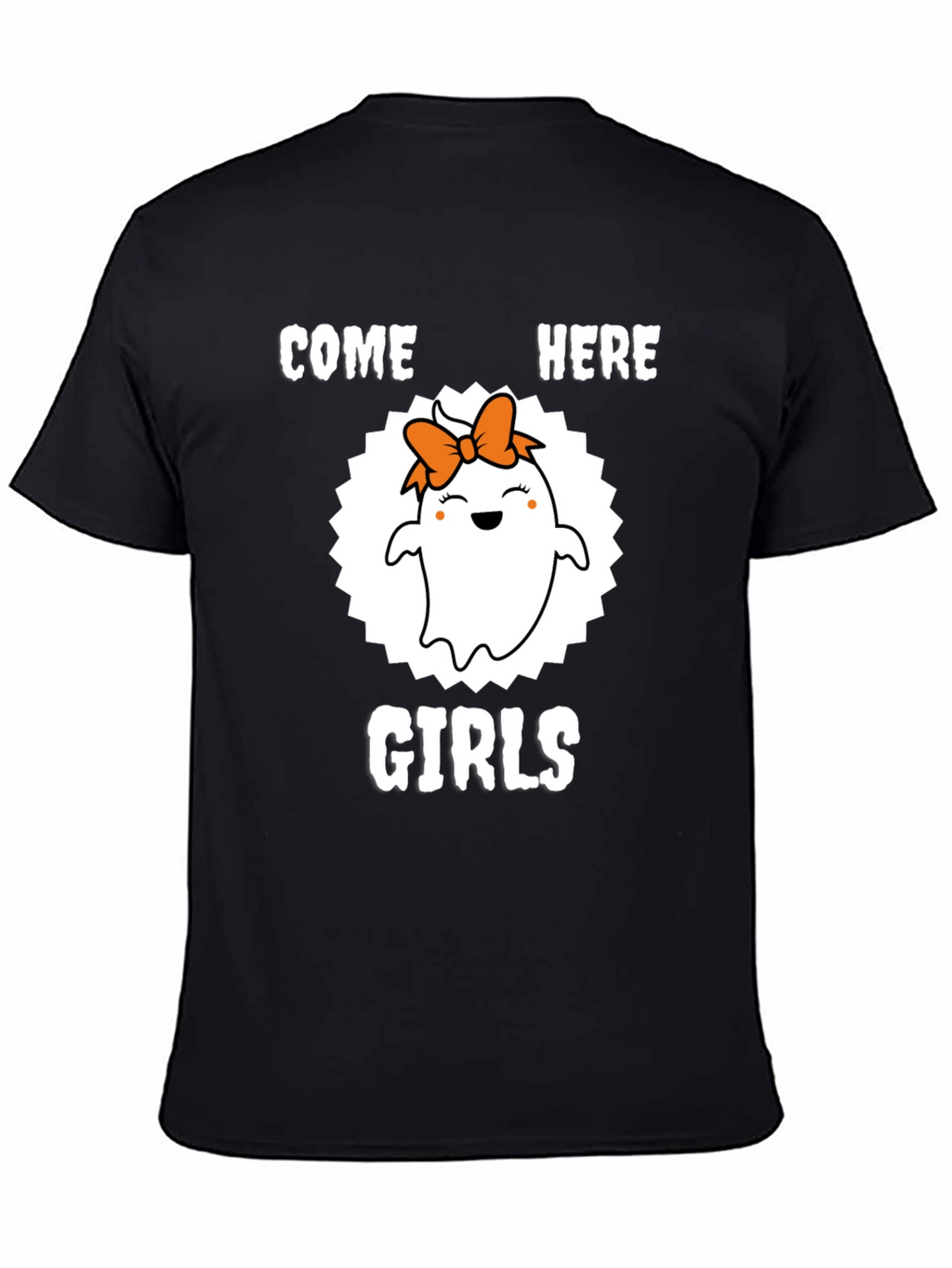 Cute Ghost Girl Halloween T-Shirt