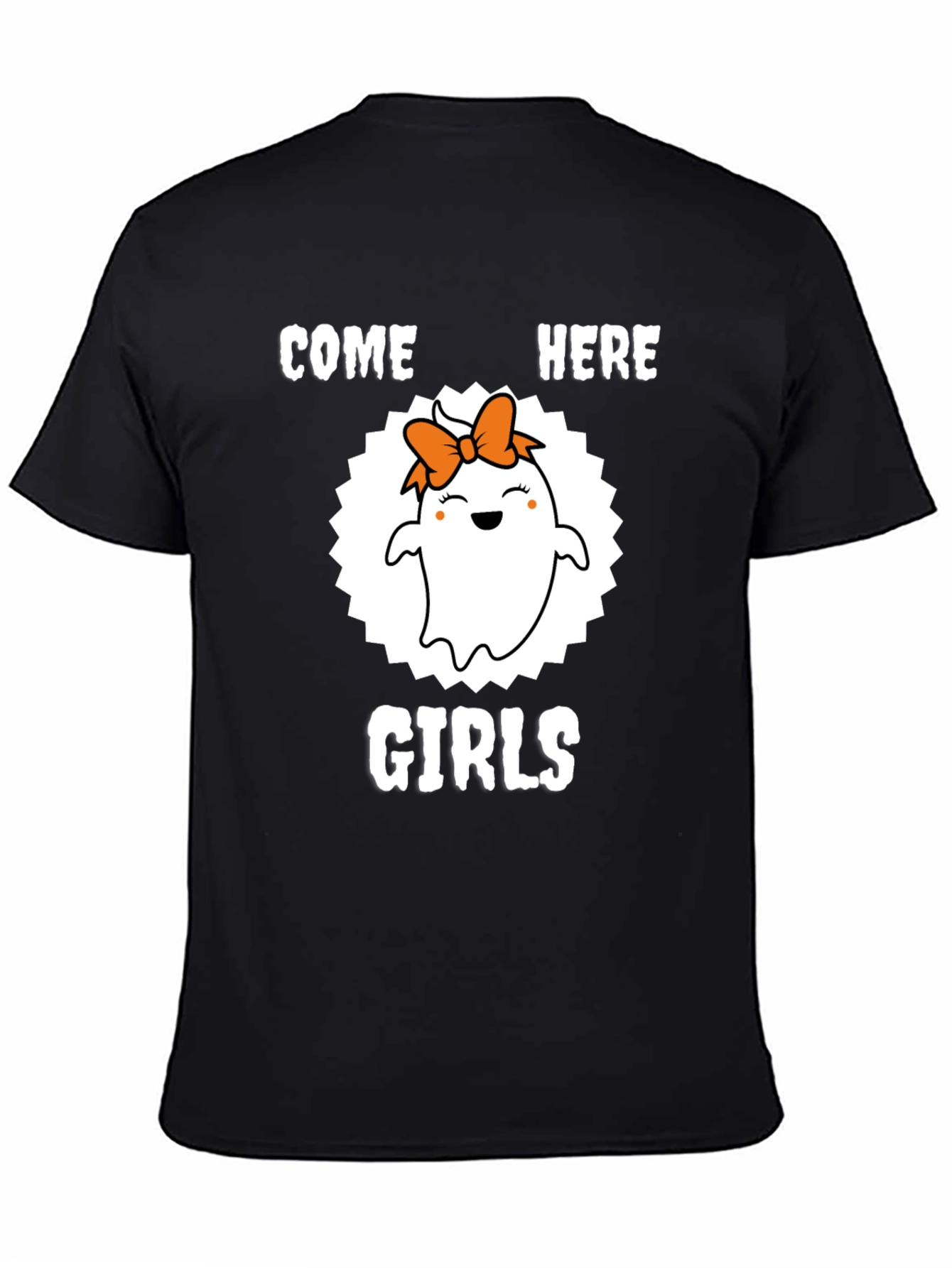 Cute Ghost Girl Halloween T-Shirt