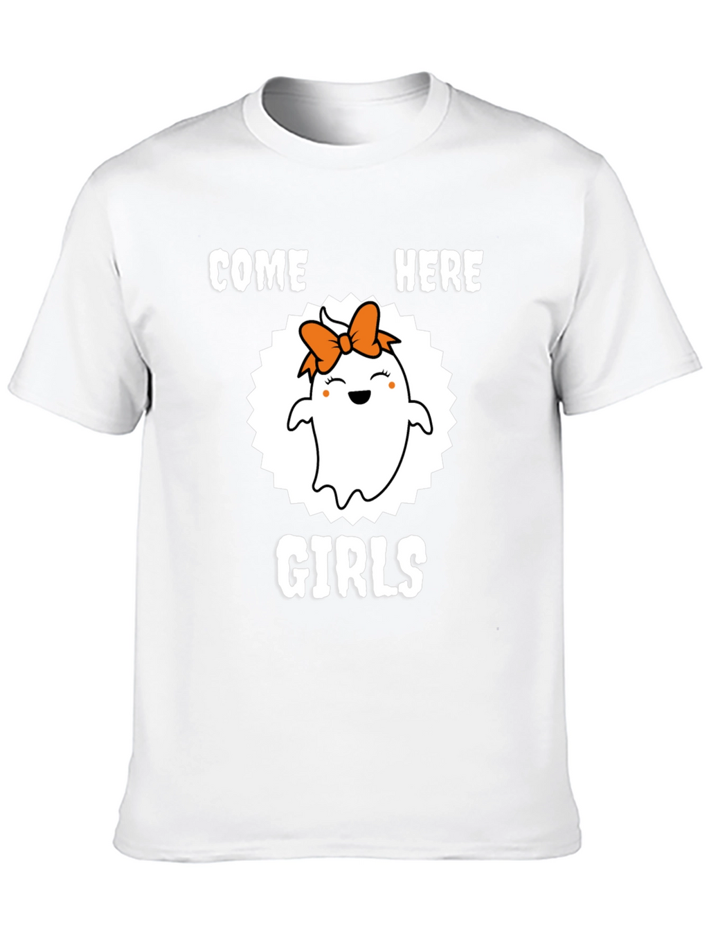 Cute Ghost Girl Halloween T-Shirt