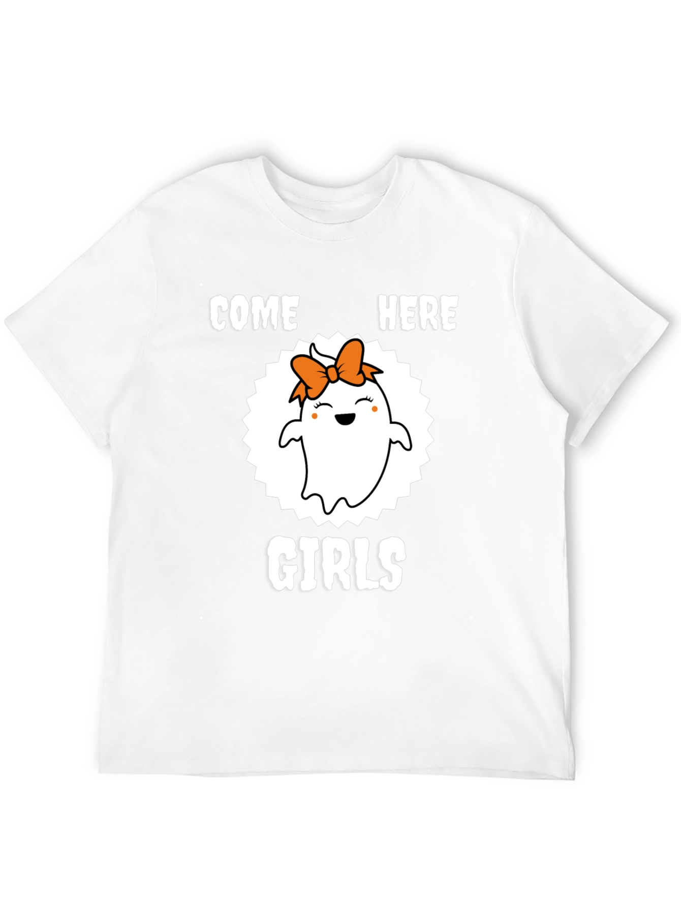 Cute Ghost Girl Halloween T-Shirt
