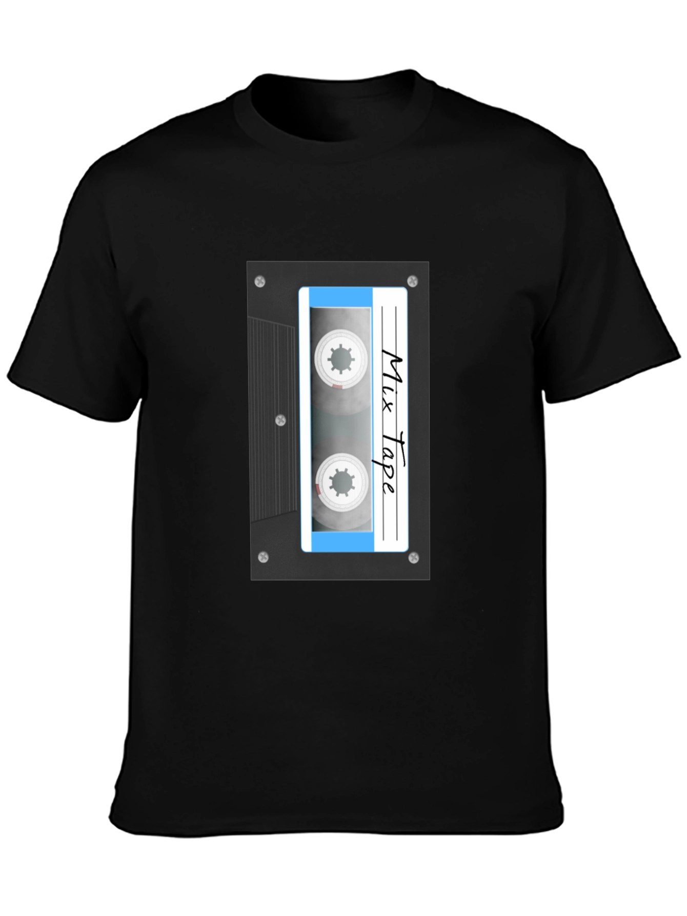 Retro Mixtape Graphic Tee - Vintage Music Lover