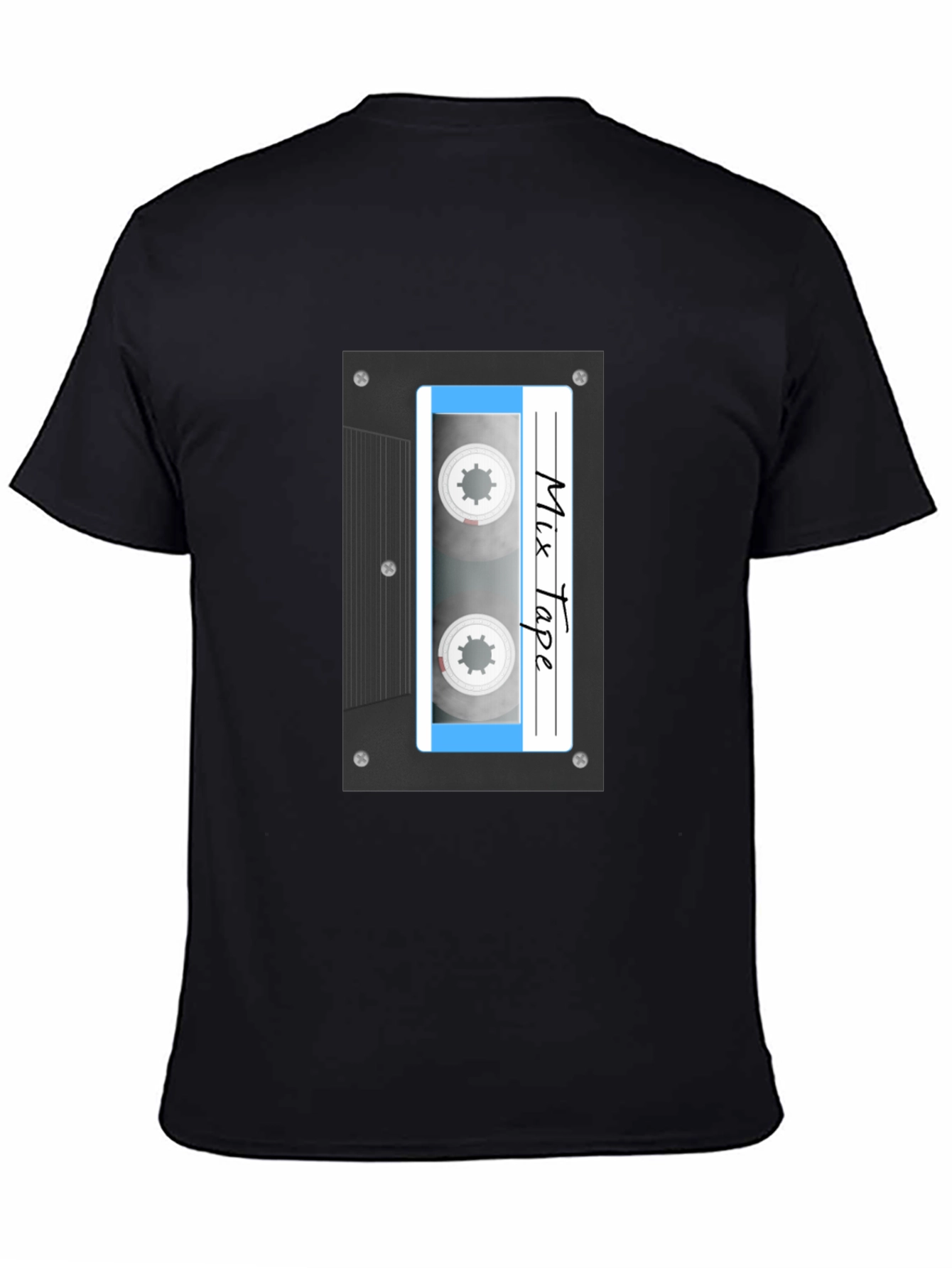 Retro Mixtape Graphic Tee - Vintage Music Lover