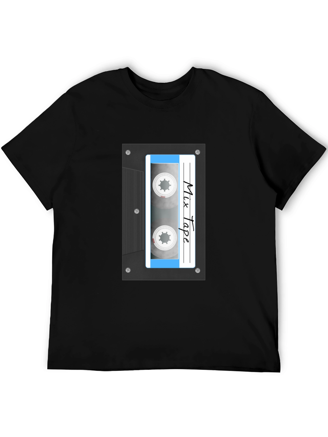 Retro Mixtape Graphic Tee - Vintage Music Lover