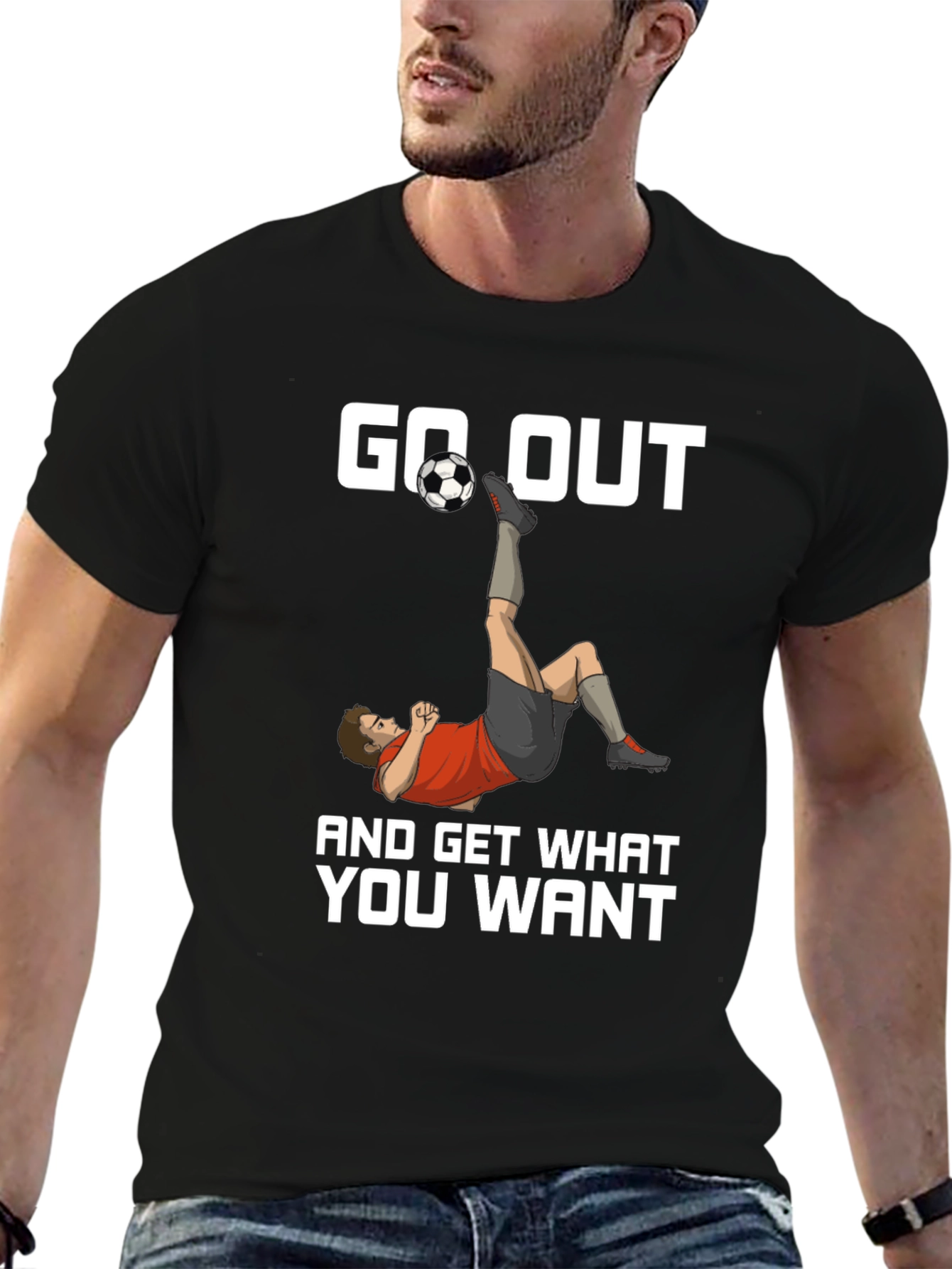 Go Out Soccer T-Shirt