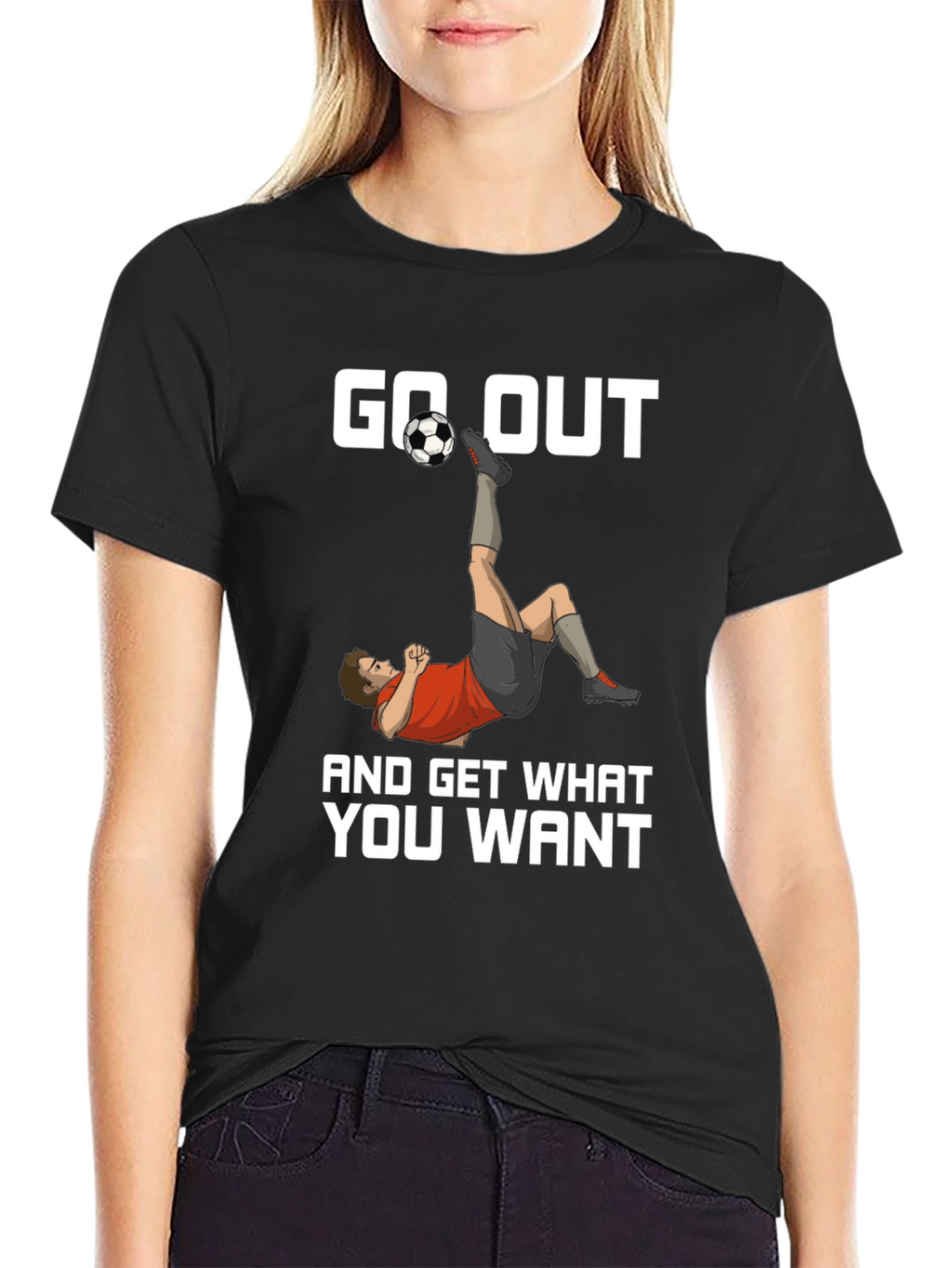 Go Out Soccer T-Shirt