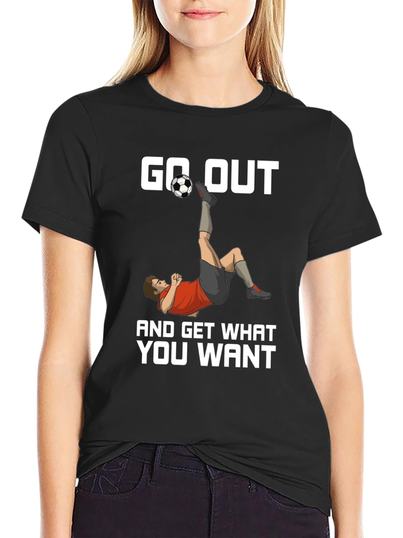 Go Out Soccer T-Shirt
