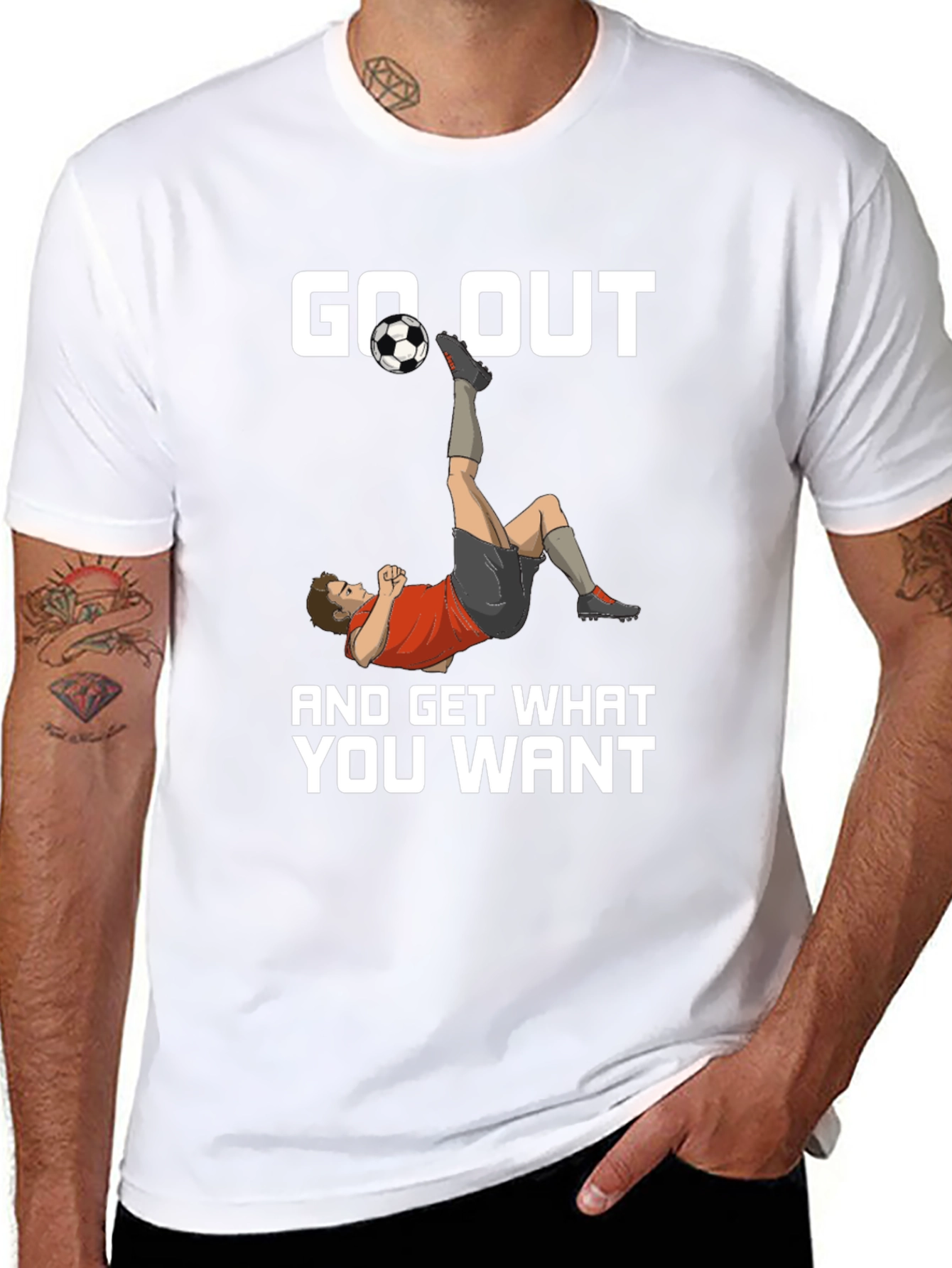Go Out Soccer T-Shirt
