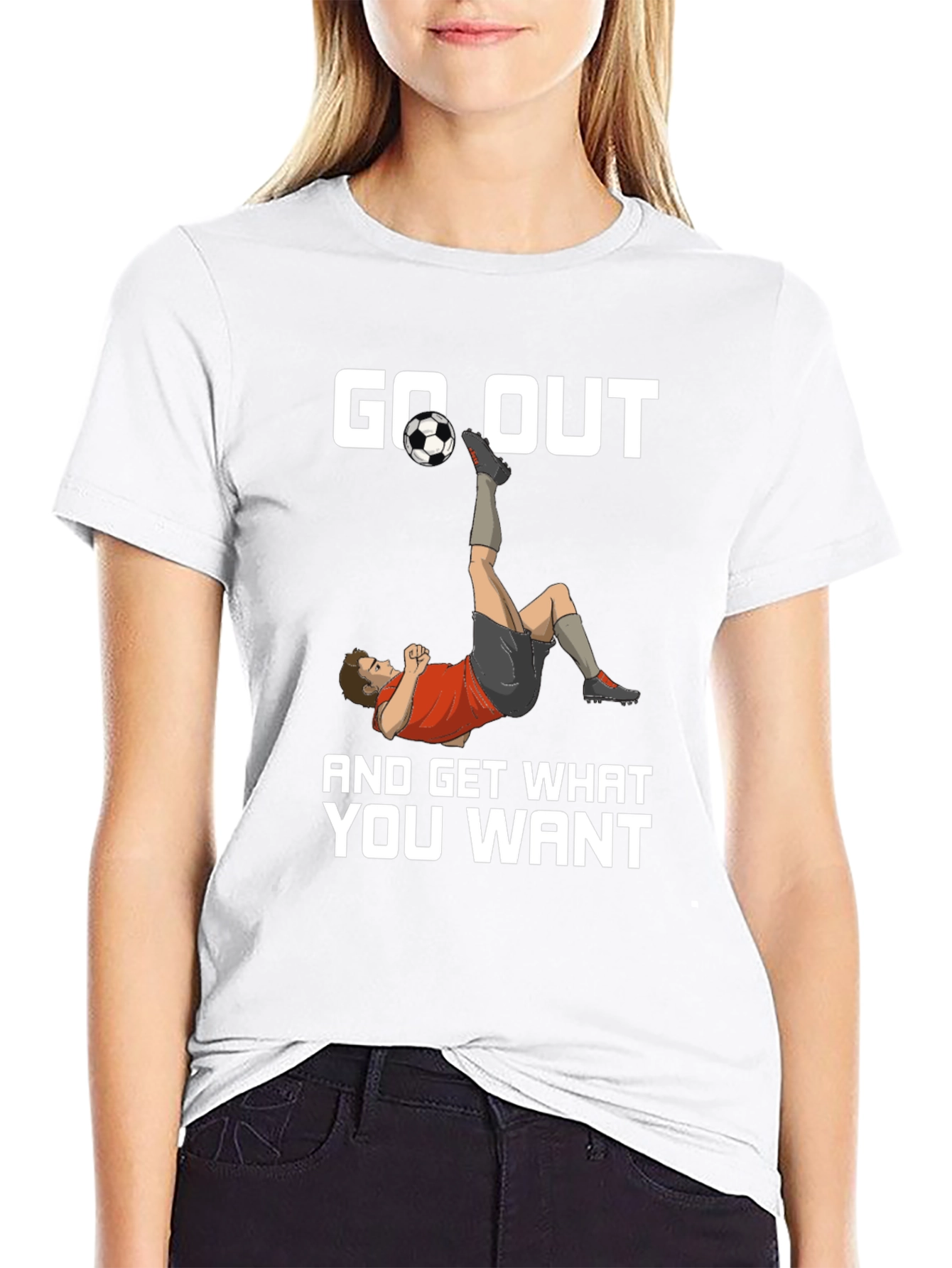 Go Out Soccer T-Shirt