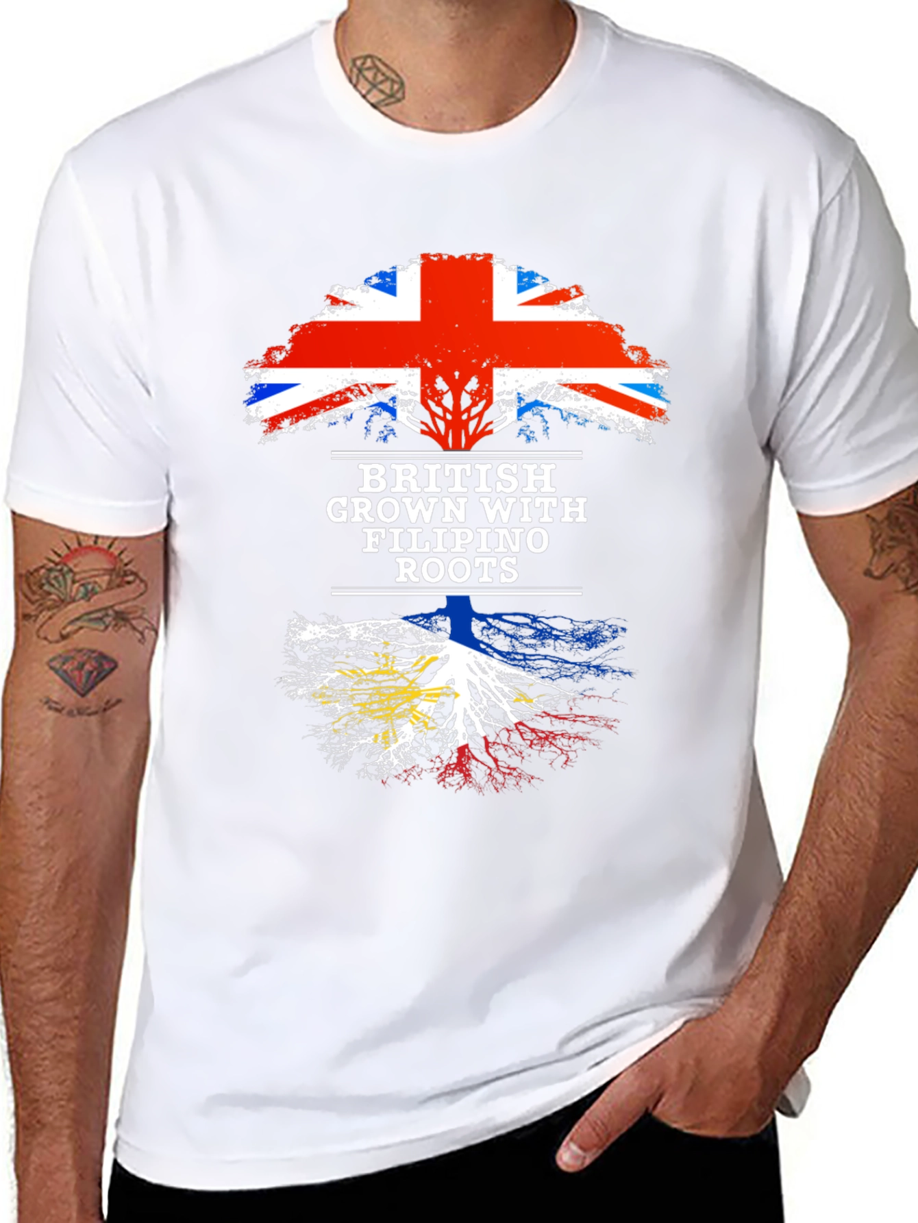 British Filipino Roots T-Shirt