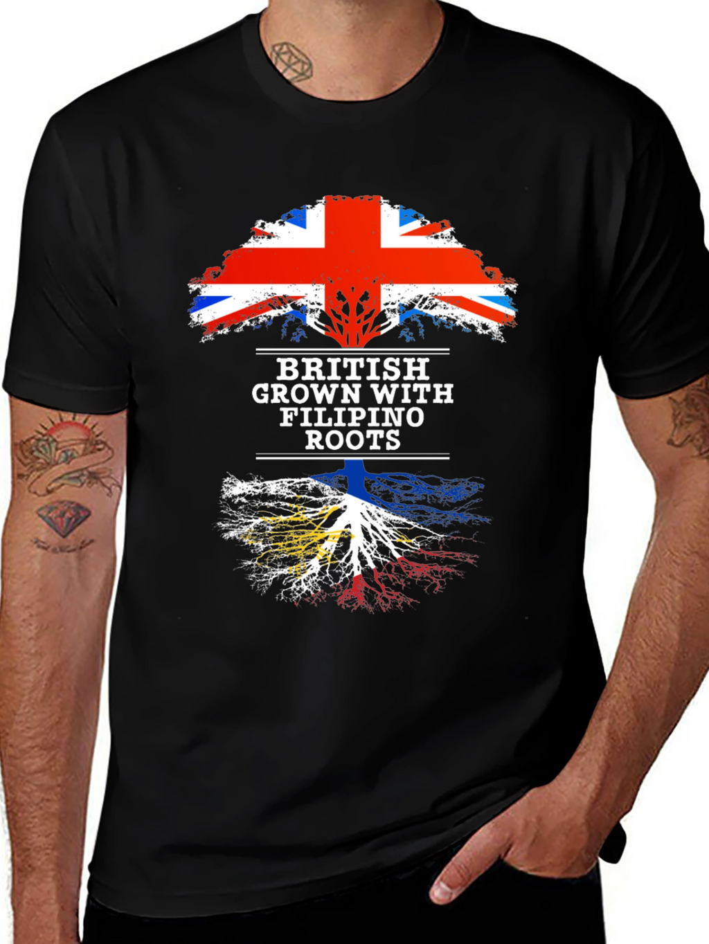 British Filipino Roots T-Shirt