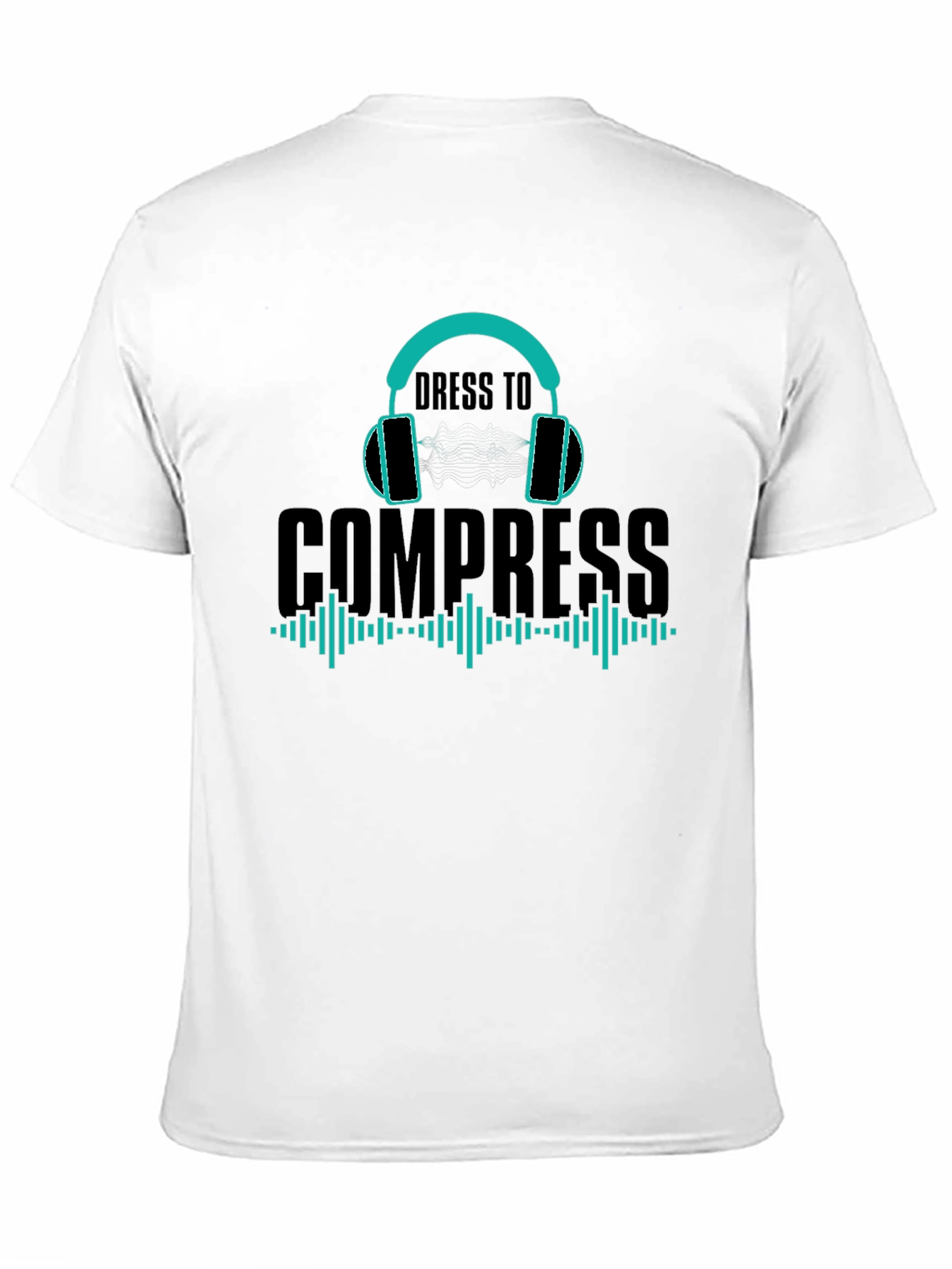 Dress to Compress T-Shirt - Music Production Tee