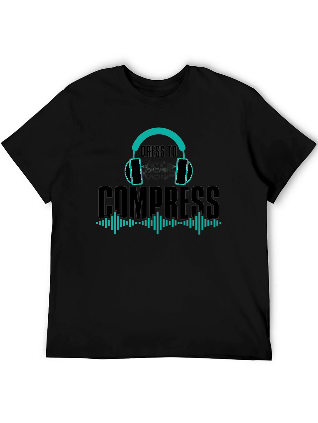 Dress to Compress T-Shirt - Music Production Tee