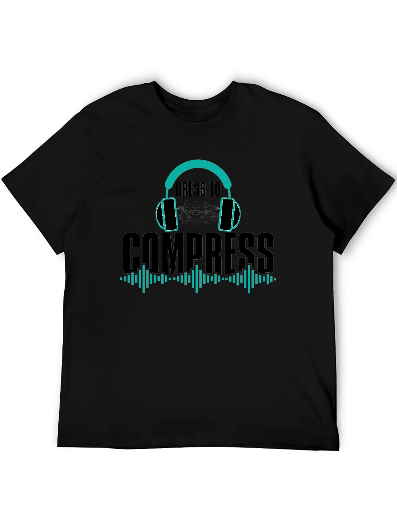 Dress to Compress T-Shirt - Music Production Tee