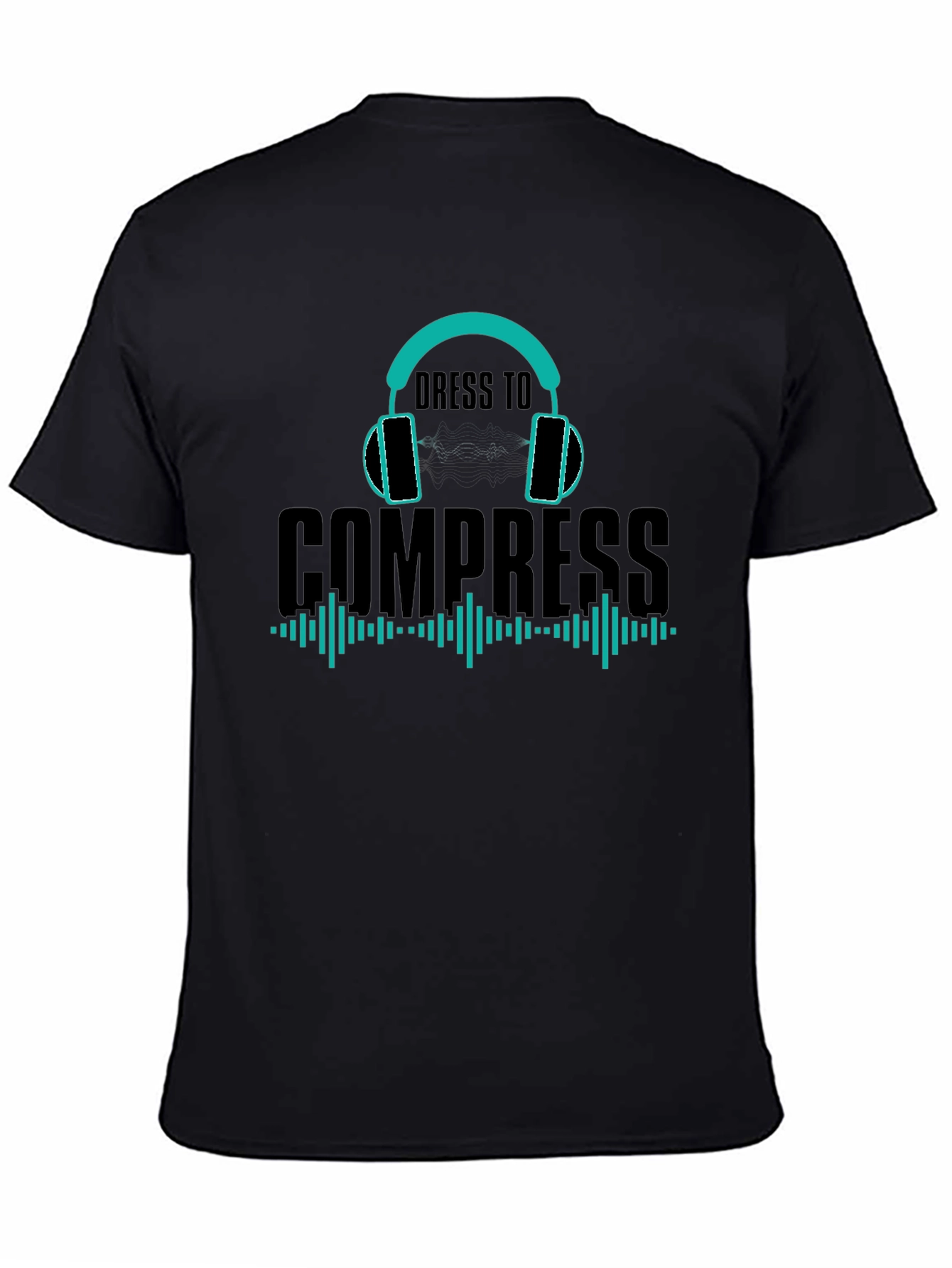 Dress to Compress T-Shirt - Music Production Tee