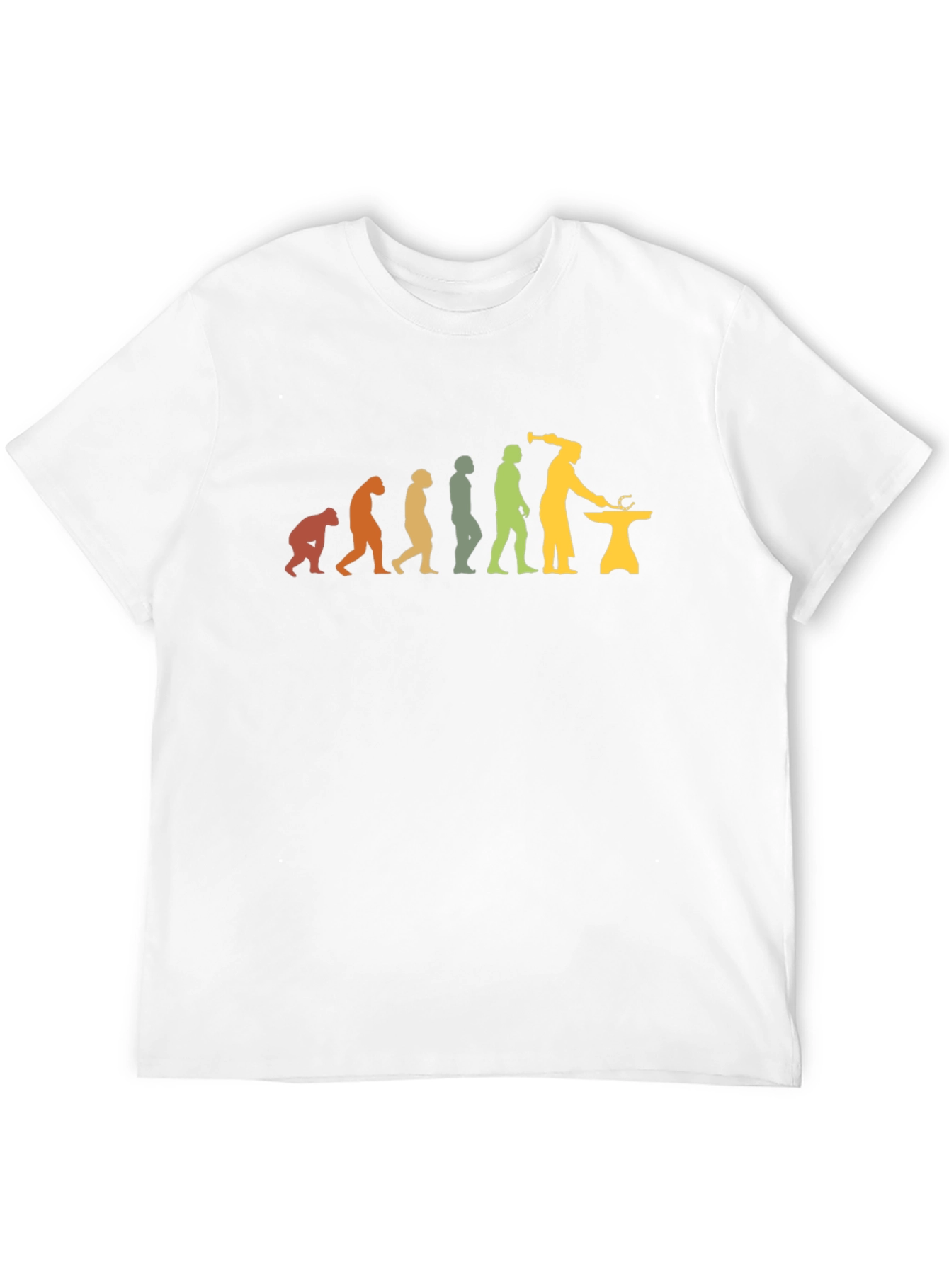 Blacksmith Evolution T-Shirt - Forge Your Path