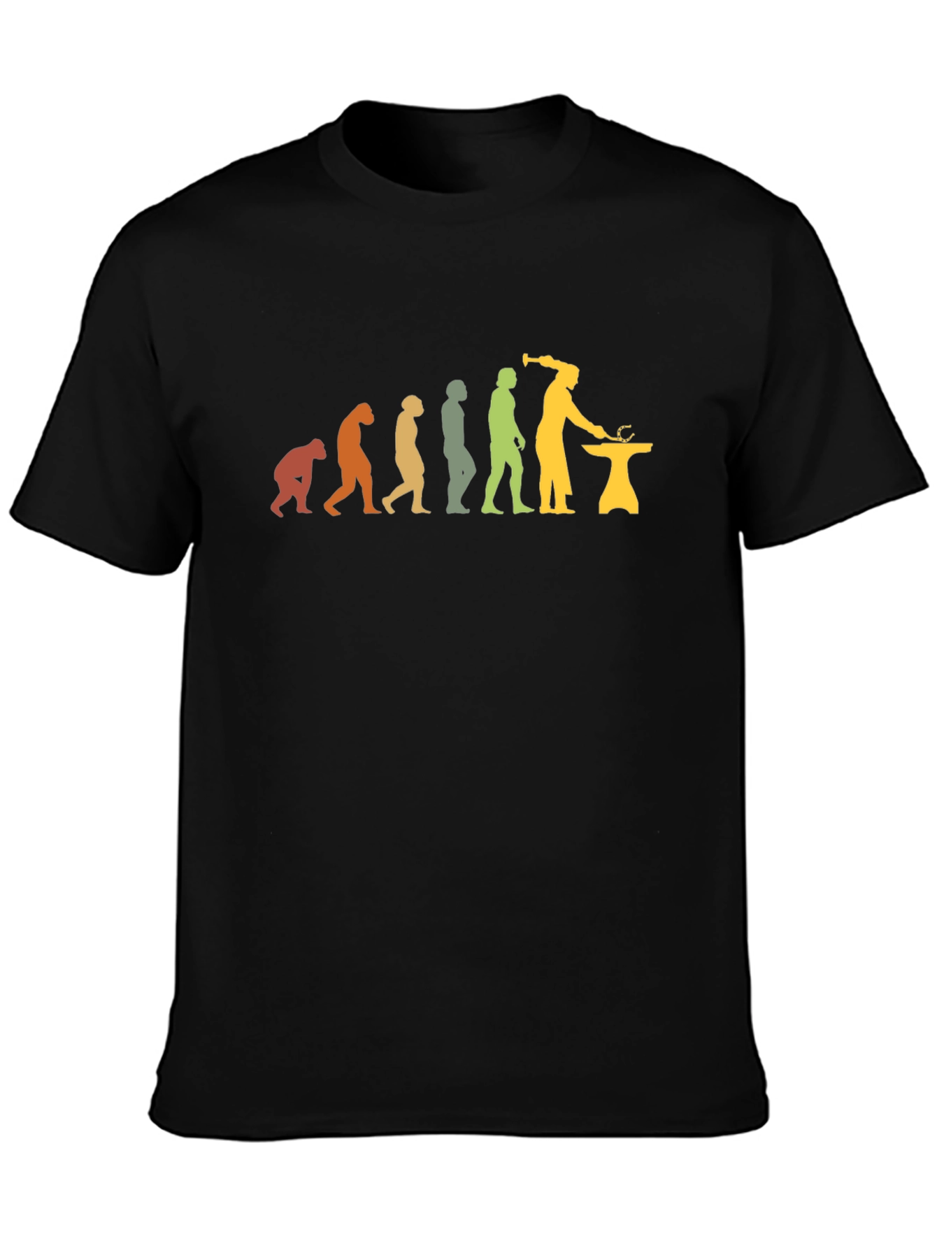 Blacksmith Evolution T-Shirt - Forge Your Path