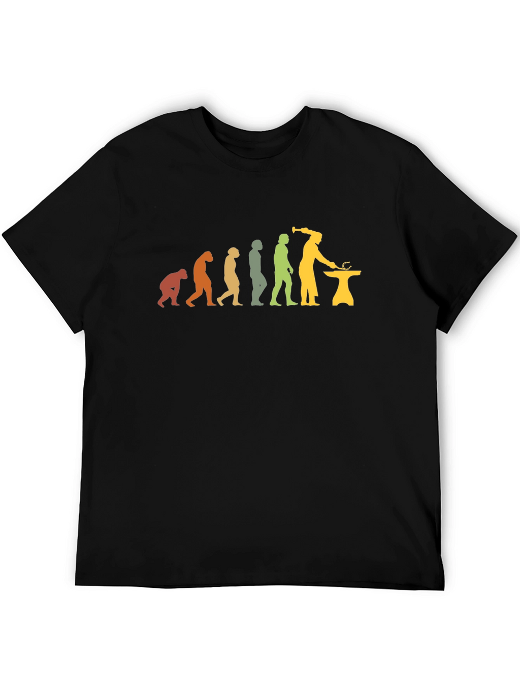 Blacksmith Evolution T-Shirt - Forge Your Path