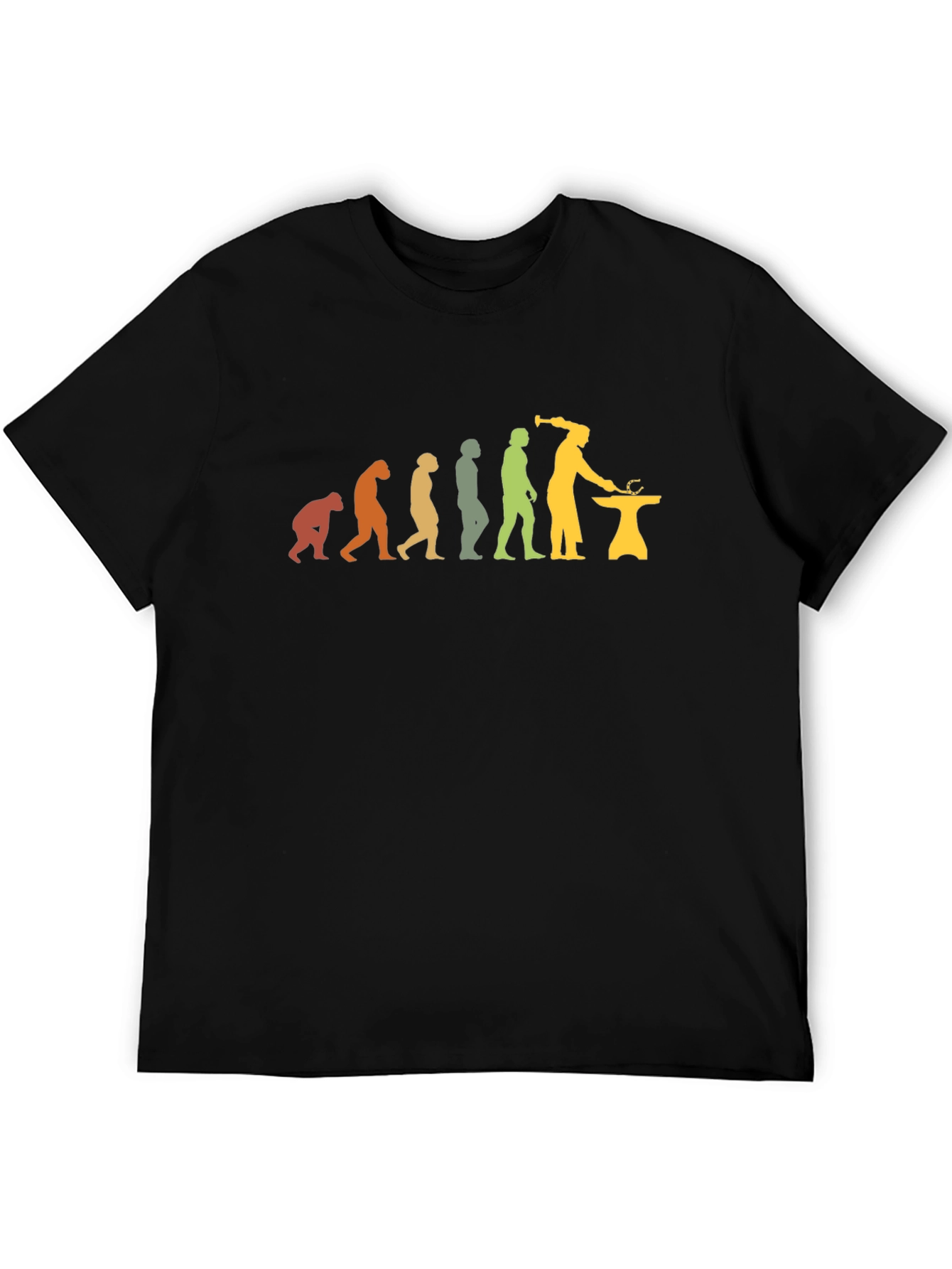 Blacksmith Evolution T-Shirt - Forge Your Path