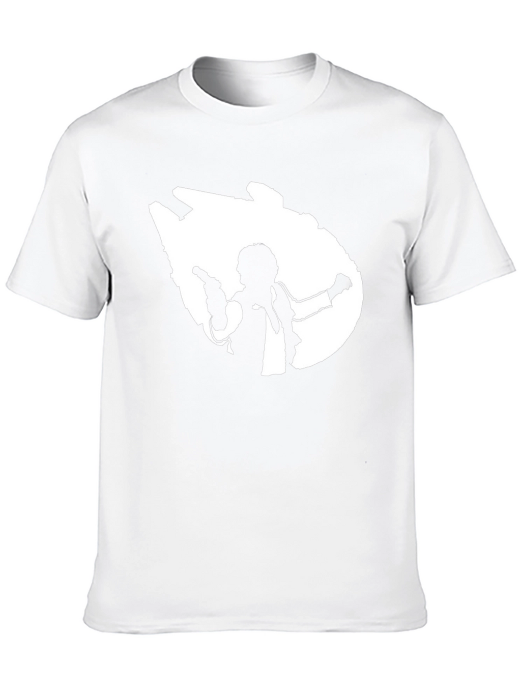 Han Solo Millennium Falcon Black T-Shirt