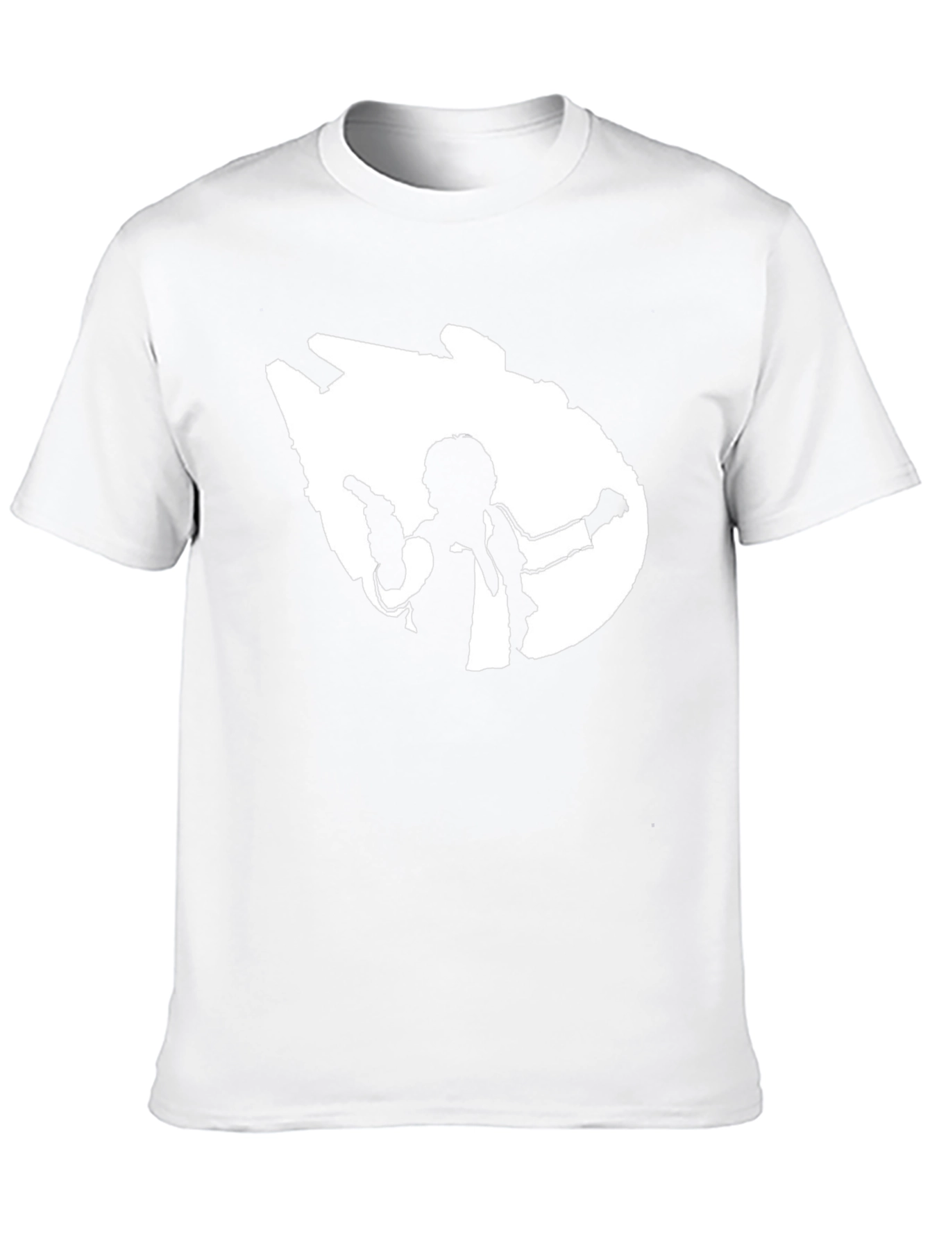 Han Solo Millennium Falcon Black T-Shirt