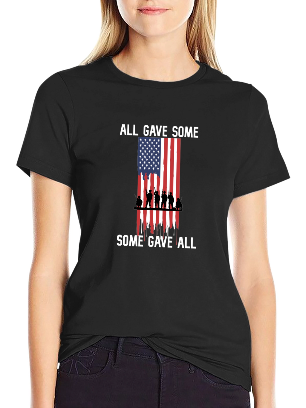 All Gave Some T-Shirt: Patriotic Memorial Design