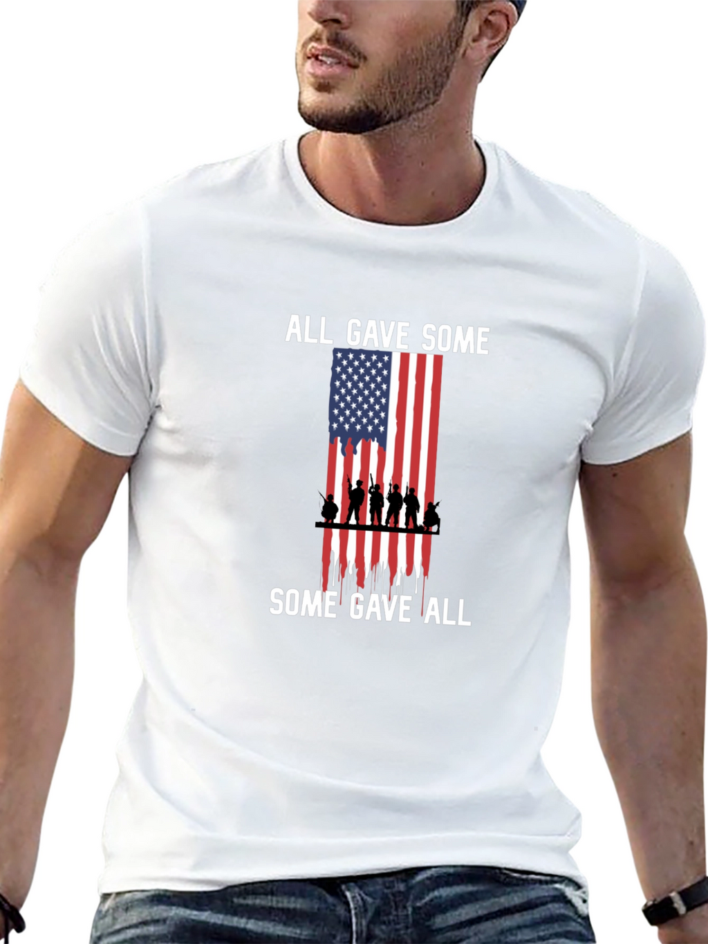 All Gave Some T-Shirt: Patriotic Memorial Design