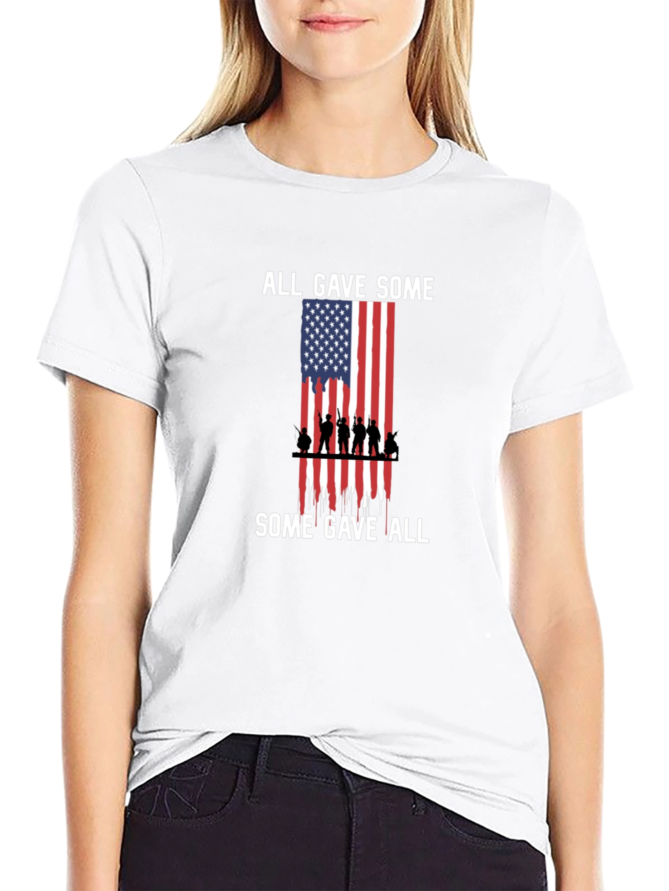 All Gave Some T-Shirt: Patriotic Memorial Design